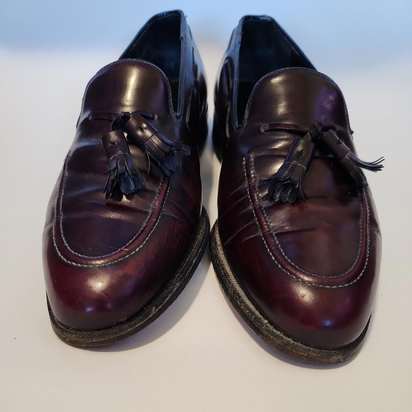 Johnston & Murphy Johnston & Murphy Aristocraft Burgundy Brogues Tassel Sz.5 Size US 9.5 / EU 42-43 - 5 Thumbnail