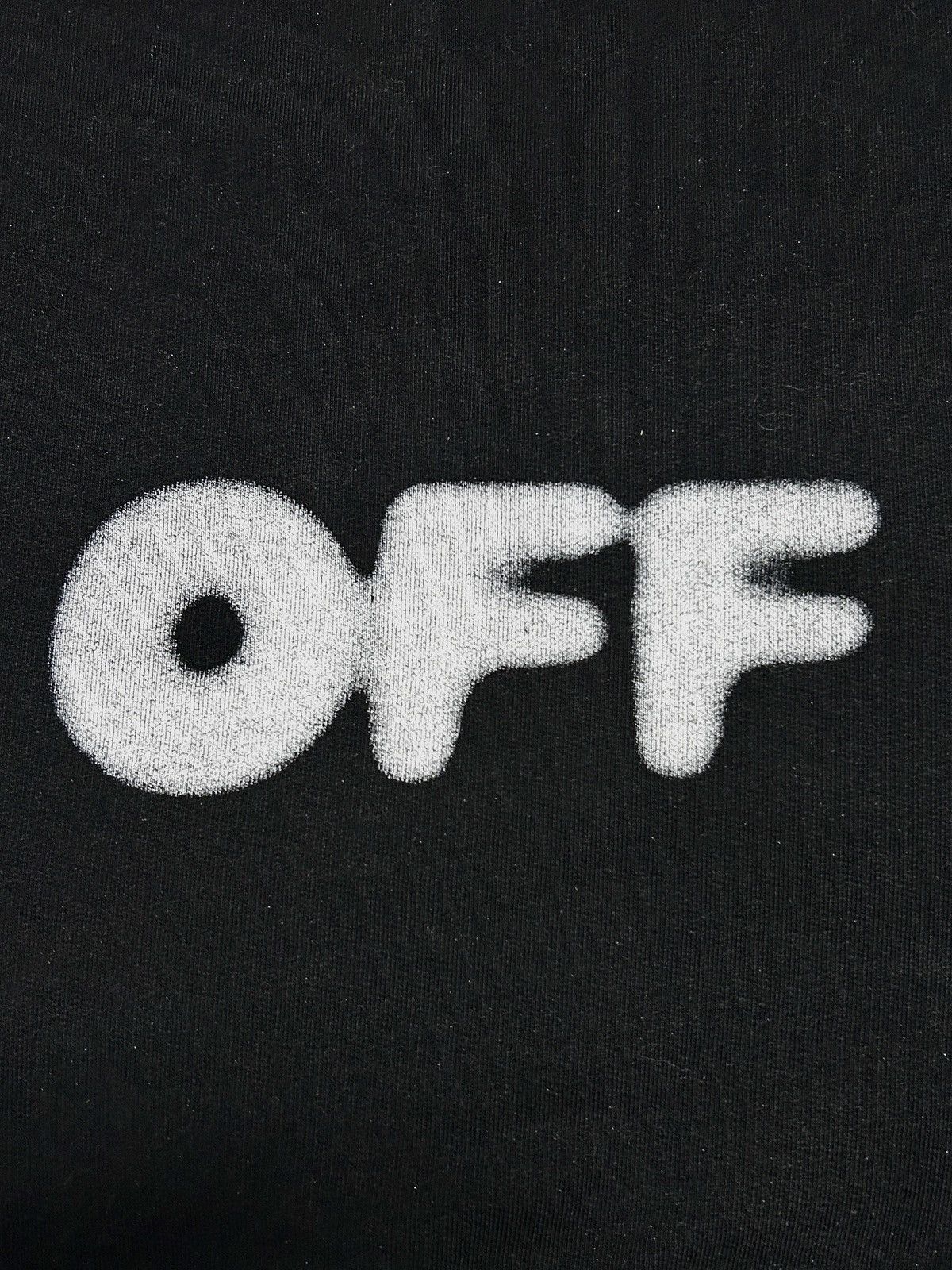 Off-White FW2018 Kidmograph Spray Logo Crewneck Sweatshirt Size US M / EU 48-50 / 2 - 3 Thumbnail