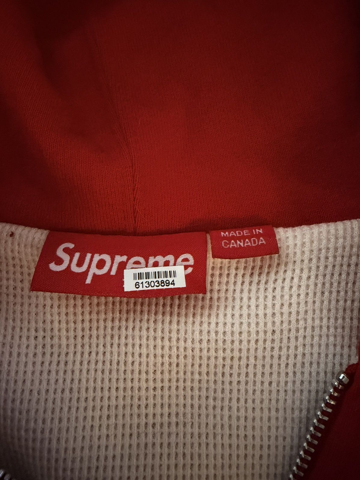 Supreme Supreme Arc Thermal Lined Zip Up Hooded Sweatshirt Size US M / EU 48-50 / 2 - 5 Thumbnail
