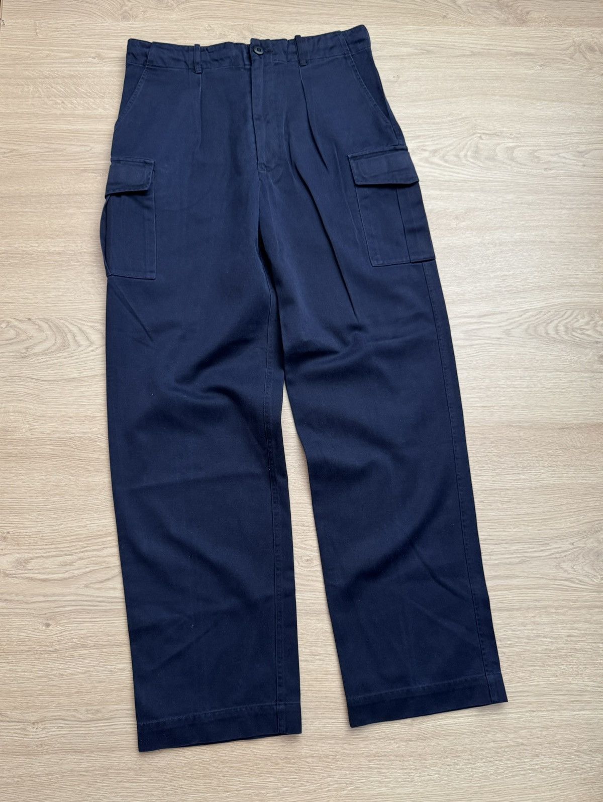 Vintage Vintage 00’s Great Britain Army Military Navy Cargo Pants Size US 34 / EU 50 - 1 Thumbnail