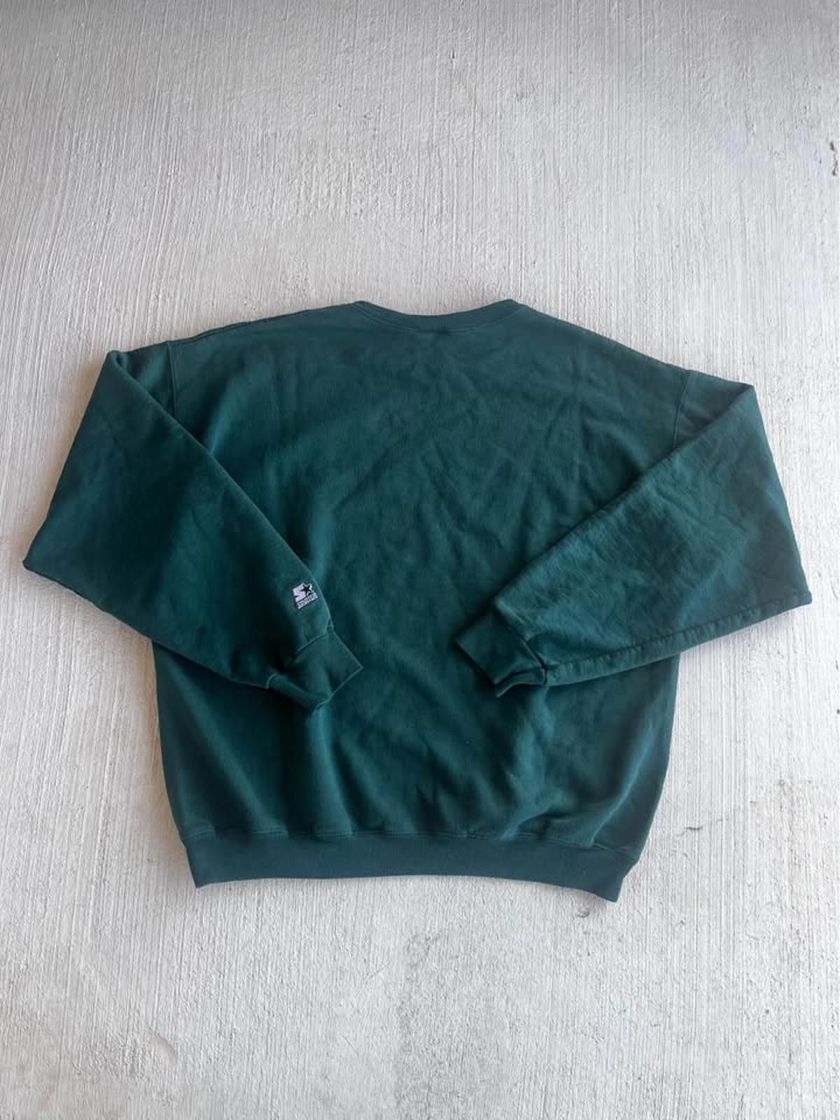Starter Starter Sweatshirt Mens M/L Green Crewneck Pullover Y2K Size US L / EU 52-54 / 3 - 4 Thumbnail