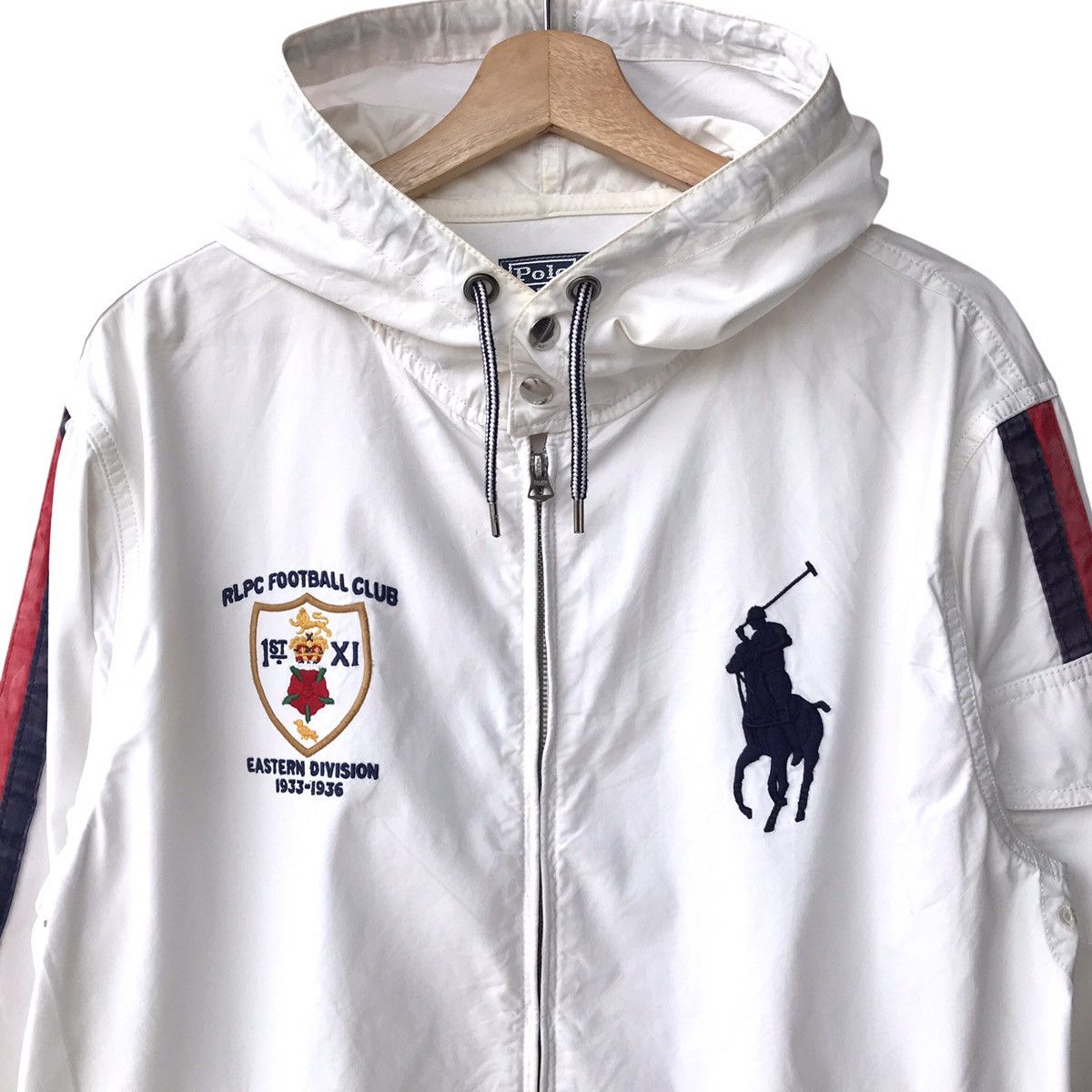 Polo Ralph Lauren × Ralph Lauren Polo Ralph Lauren RL Football Club Sportswear Jacket Size US L / EU 52-54 / 3 - 3 Thumbnail