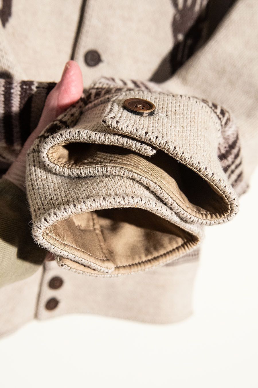 RRL Ralph Lauren Double RL Shawl Collar Jacquard Western Rodeo Wool Jacket Size US L / EU 52-54 / 3 - 9 Thumbnail
