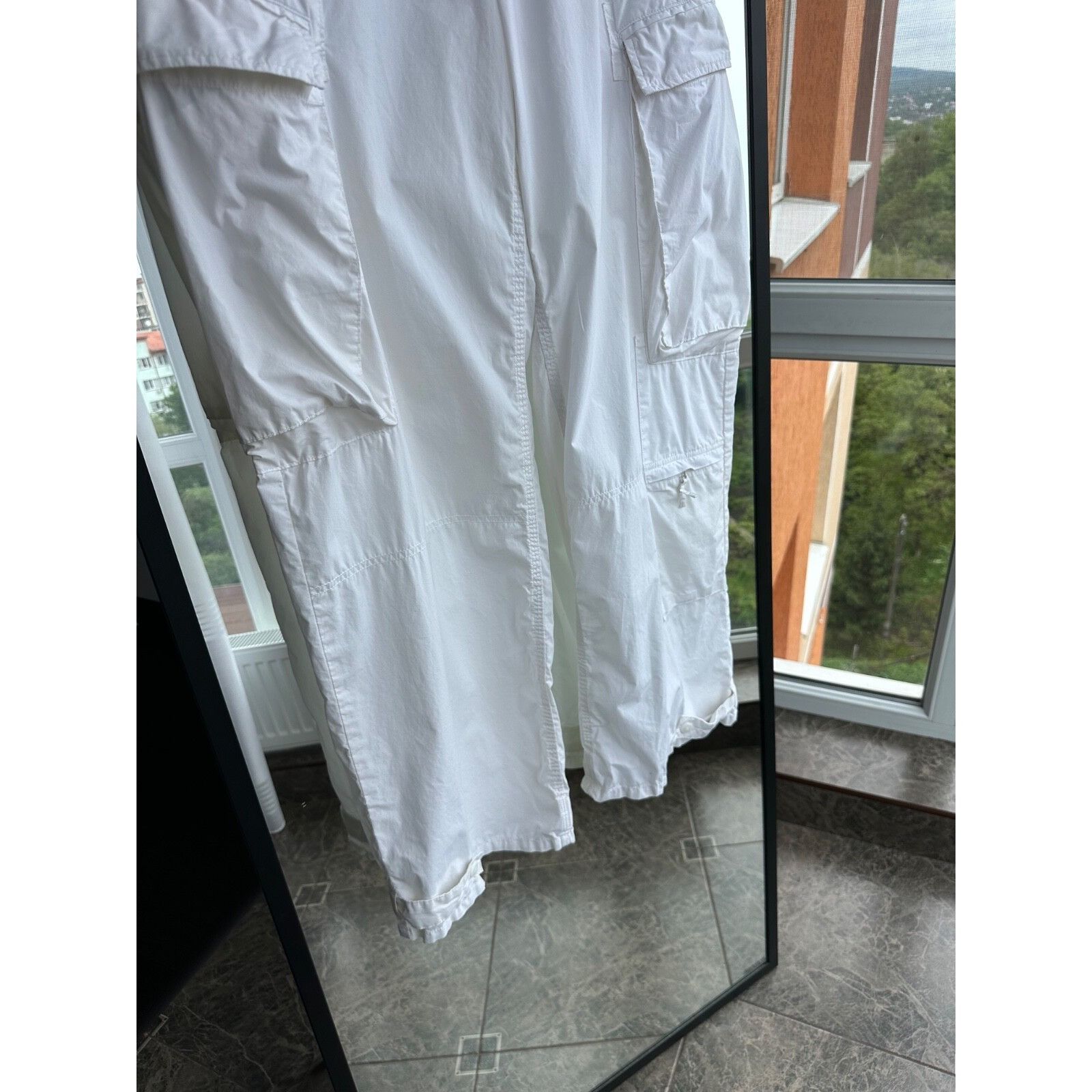 Burberry Burberry London White Baggy Men’s Cargo Pants Size US 32 / EU 48 - 19 Thumbnail