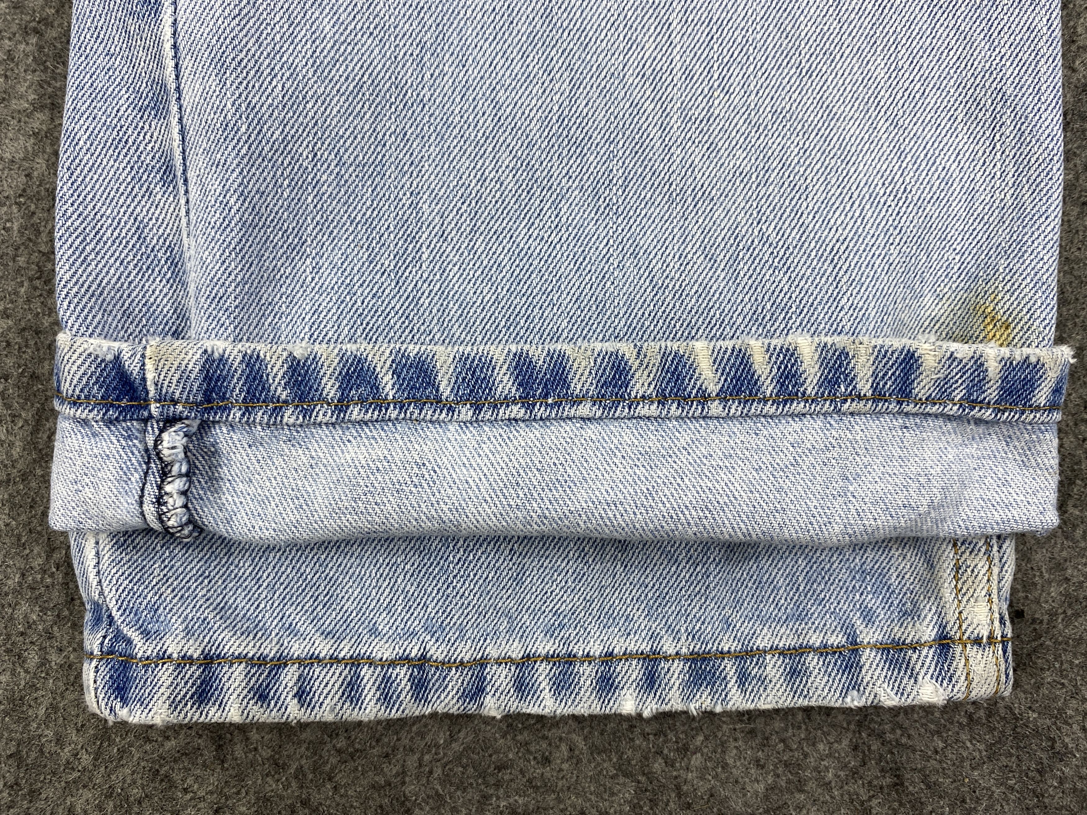 Levi's Light Blue Wash Vintage Levi's 505 35x29.5 Denim -JN1761 Size US 37 - 9 Thumbnail