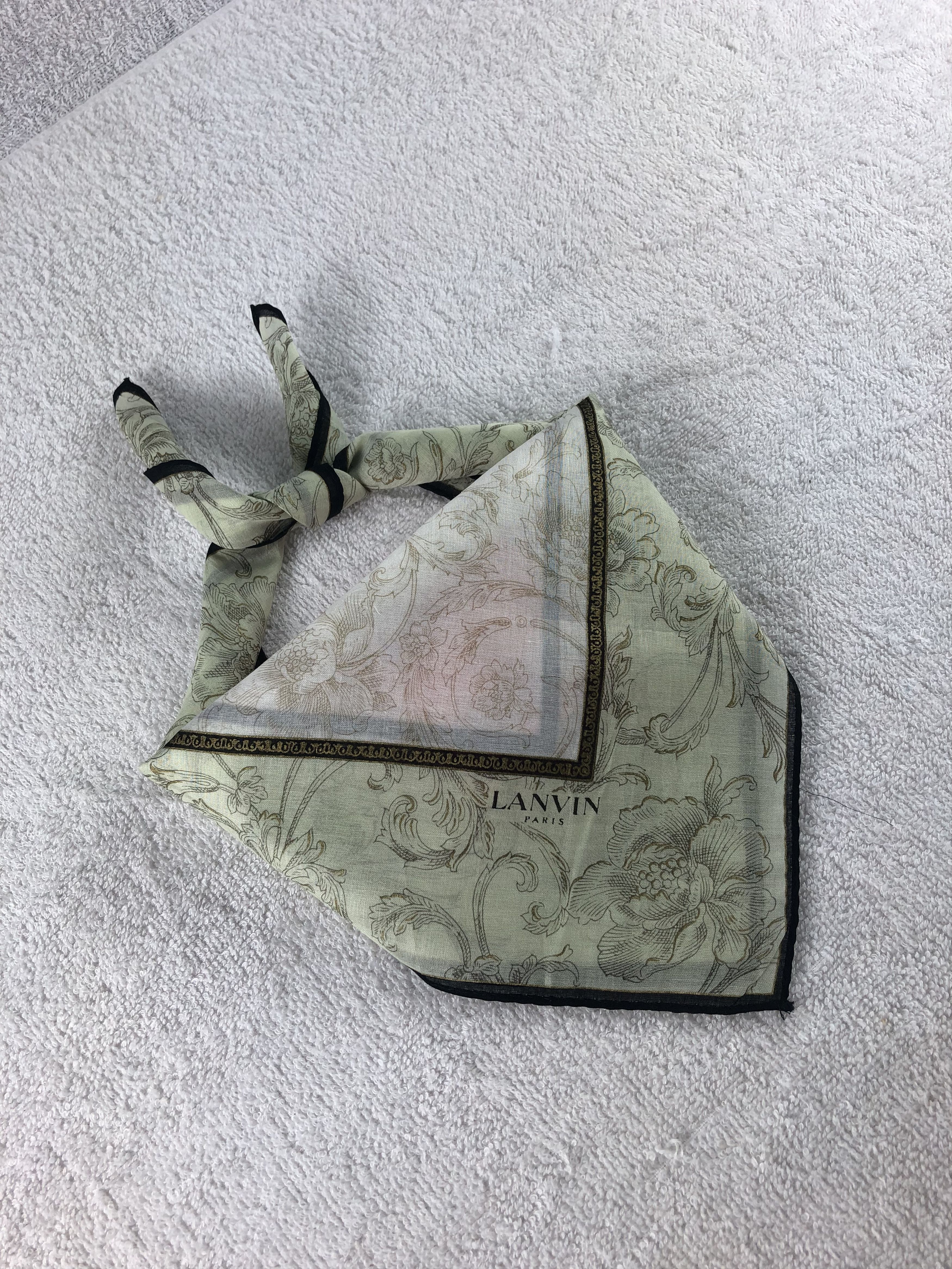 Lanvin Lanvin Handkerchief / Bandana / Neckerchief Size ONE SIZE - 1 Thumbnail