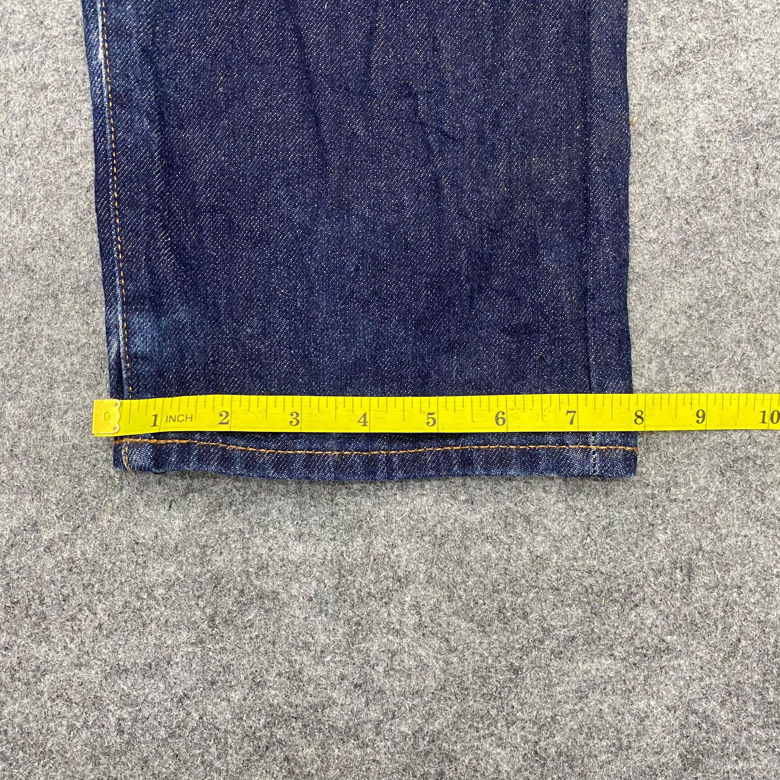 GU 💥Best Offer💥Vintage Gu Japanese Brand Distressed Denim Size US 34 / EU 50 - 8 Thumbnail