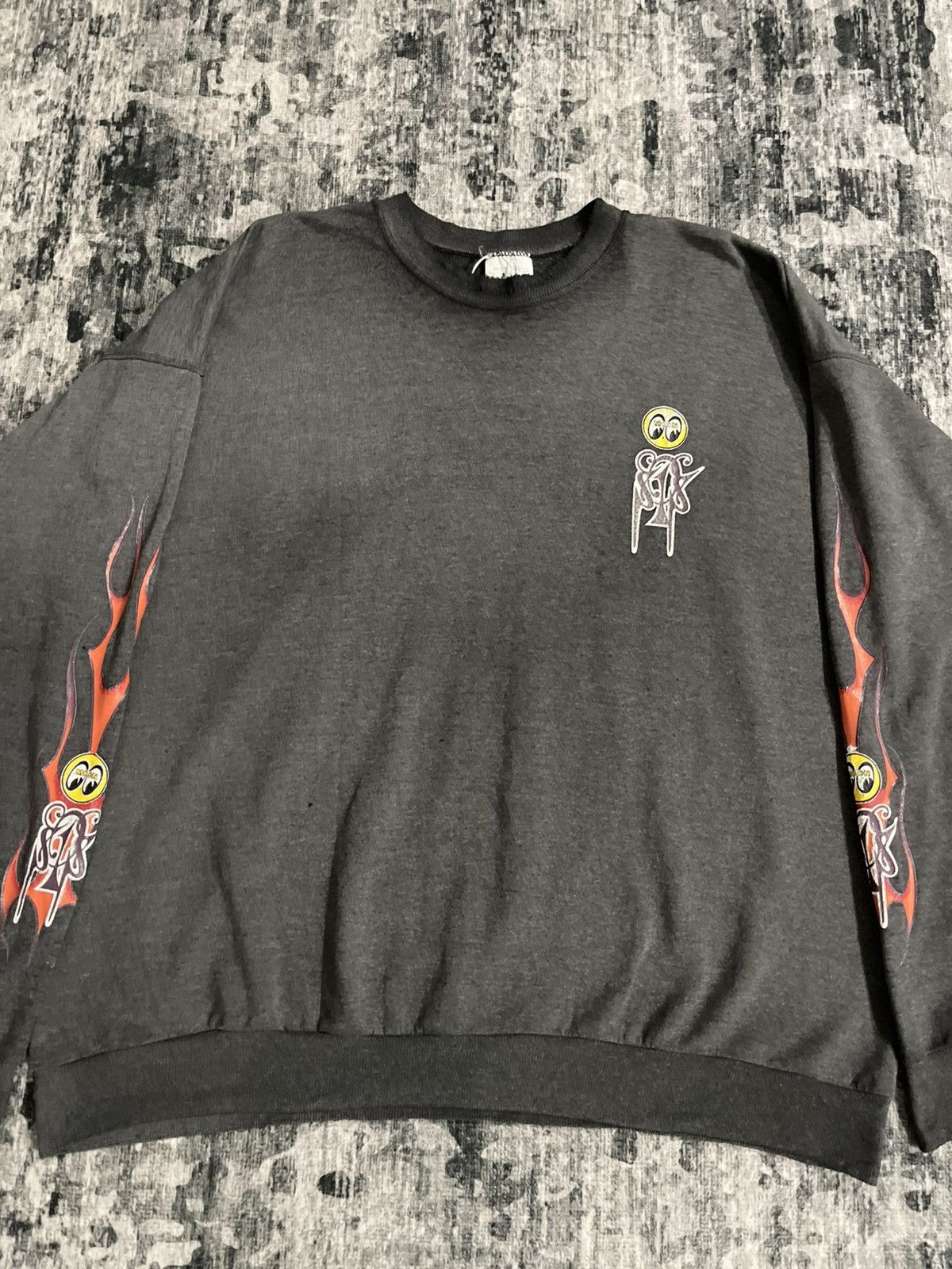 Vintage Vintage Mooneyes Equipment Sweatshirt Size US XL / EU 56 / 4 - 5 Thumbnail