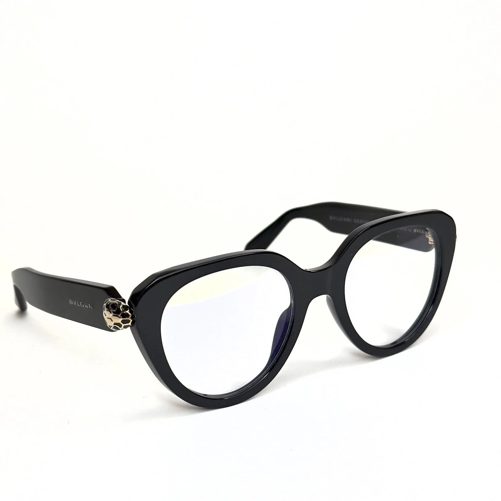 Bvlgari BVLGARI 50003 Serpenti BV50003I Black Optical Eyeglass Style Size ONE SIZE - 5 Thumbnail