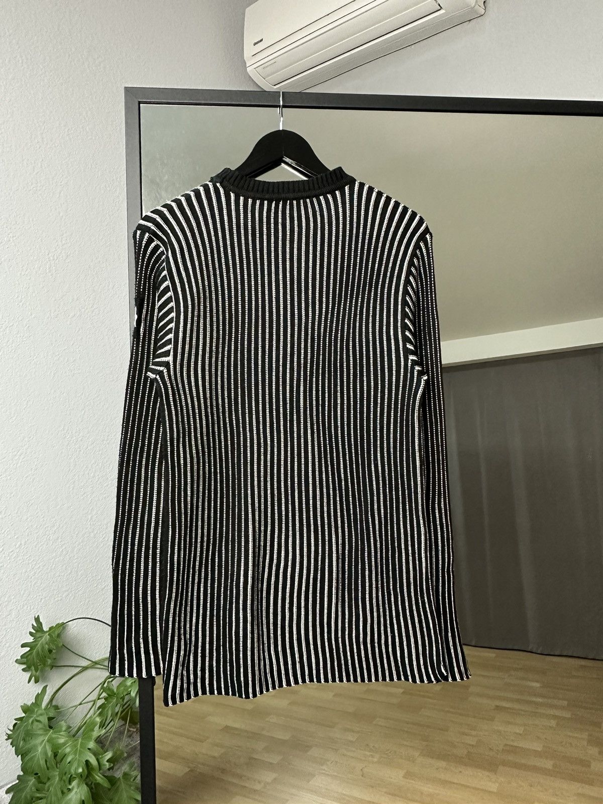 Vintage Vintage Dolce Gabbana Knitted Sweater Striped Ribbed Washed Size US L / EU 52-54 / 3 - 8 Thumbnail