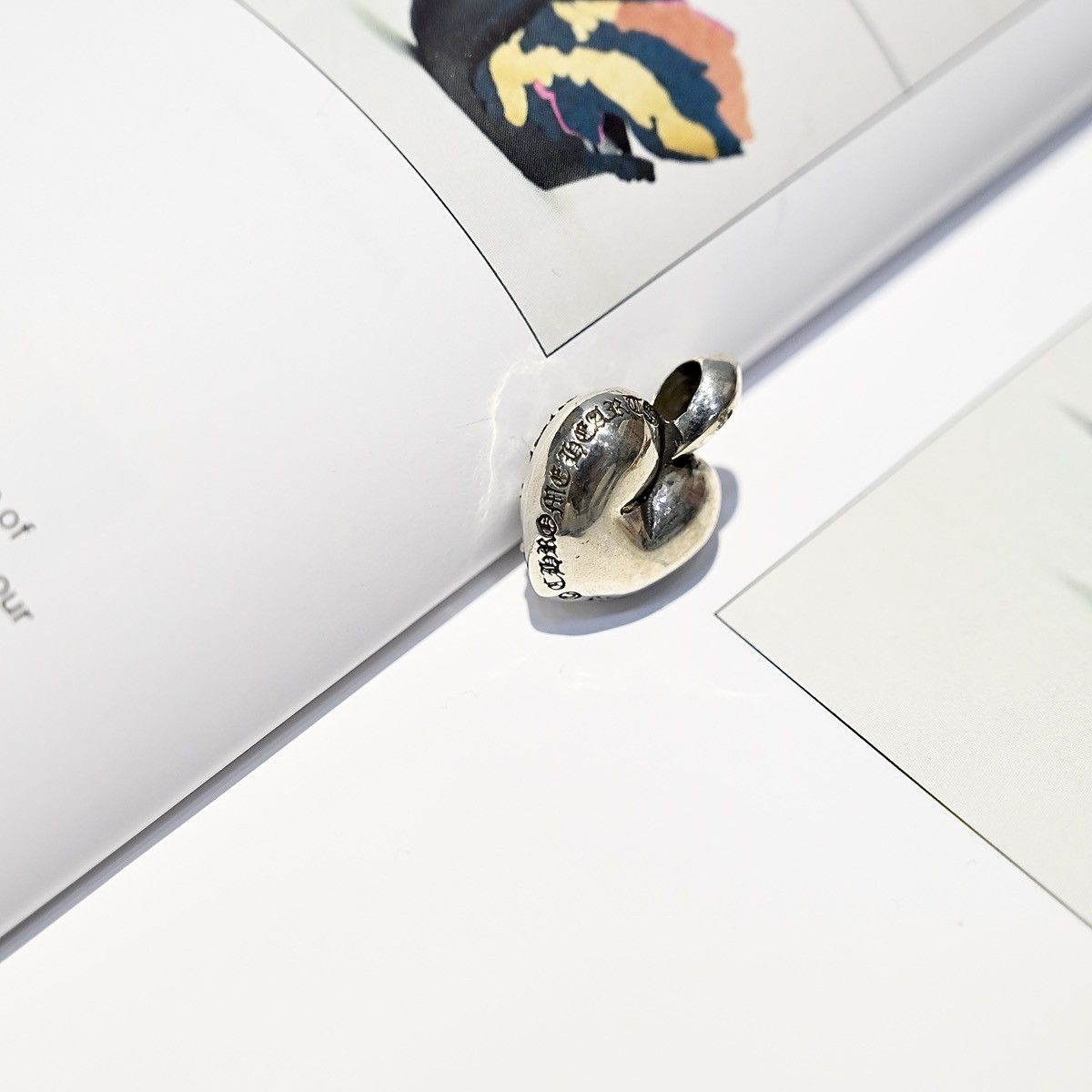 Chrome Hearts CHROME HEARTS R.I.P HEART CHARM SILVER Size ONE SIZE - 3 Thumbnail