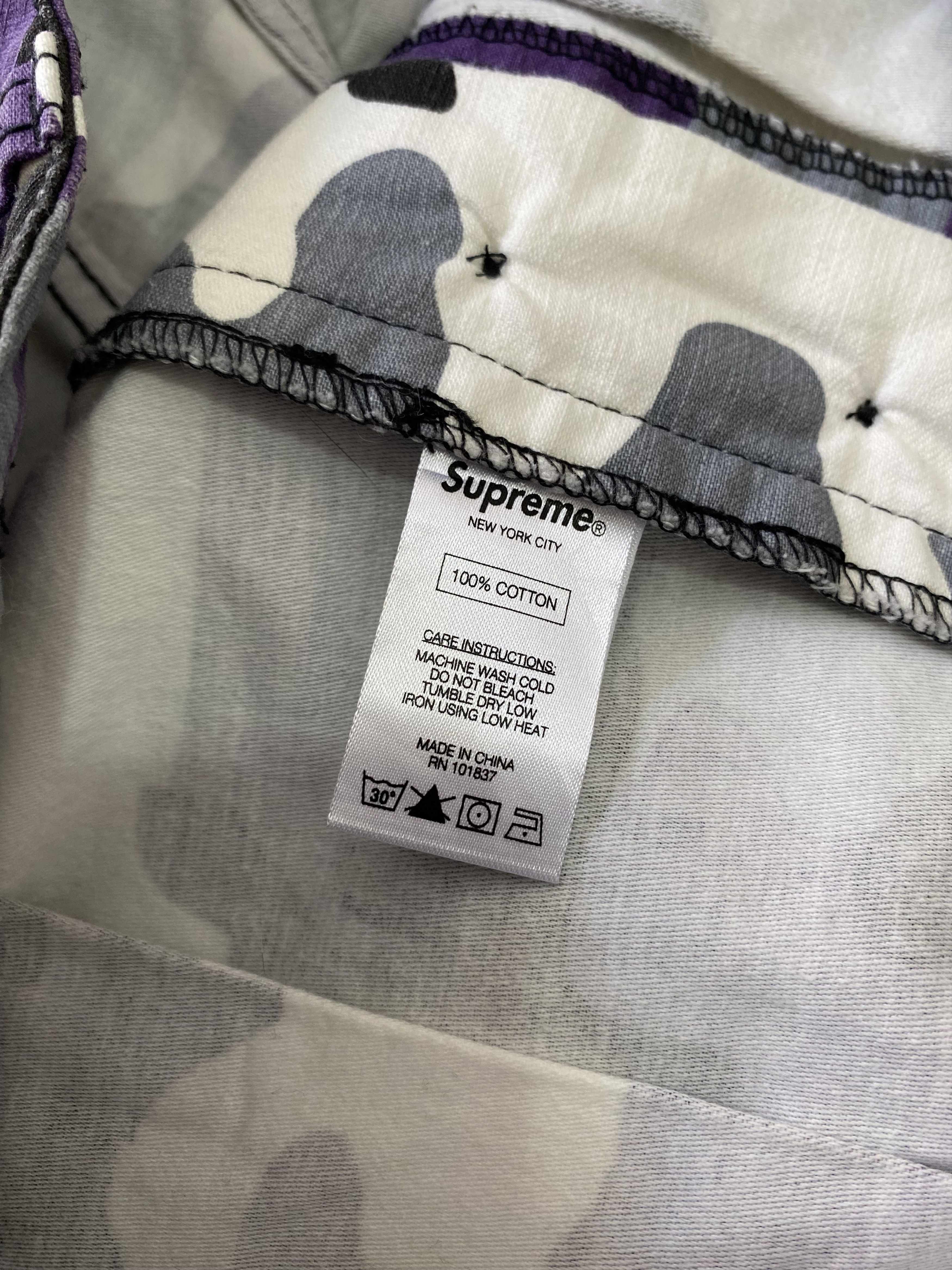 Supreme Supreme FW16 Cargo Pant - Purple Camo Size US 30 / EU 46 - 5 Thumbnail