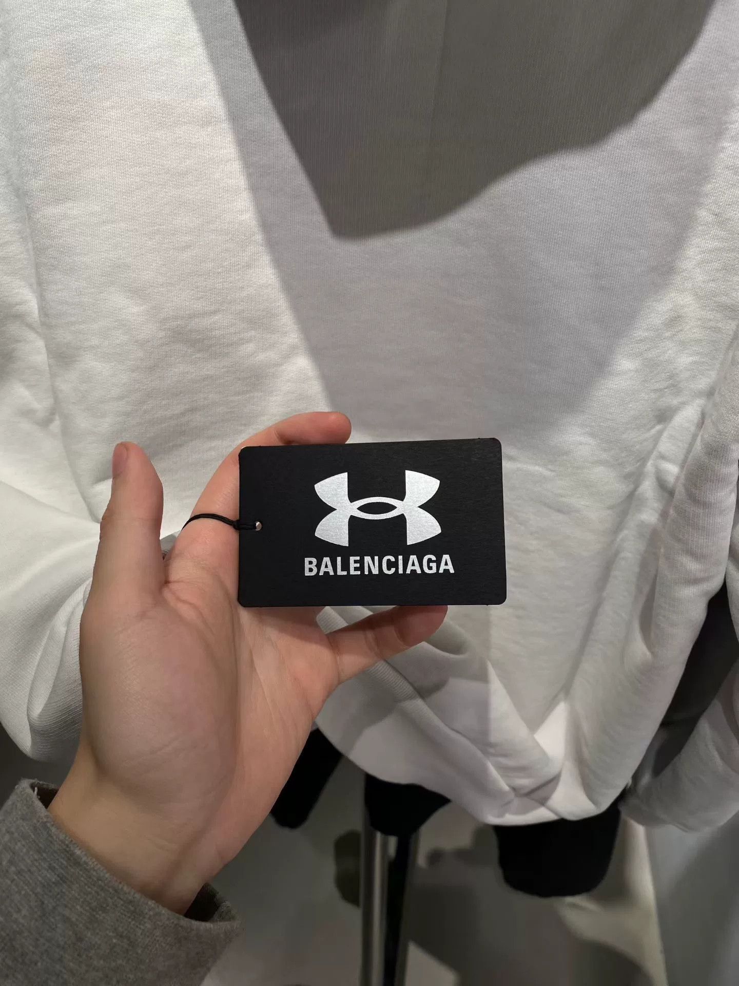 Balenciaga balenciaga under armor zip-up sweatshirt Size US S / EU 44-46 / 1 - 1 Thumbnail