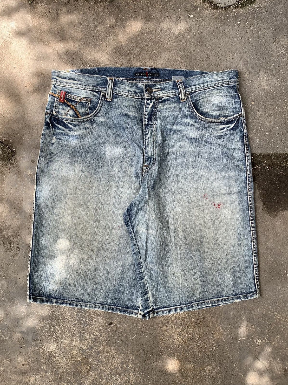 Pelle Pelle × Vintage Vintage pellepelle jeans shorts Size US 42 / EU 58 - 7 Thumbnail