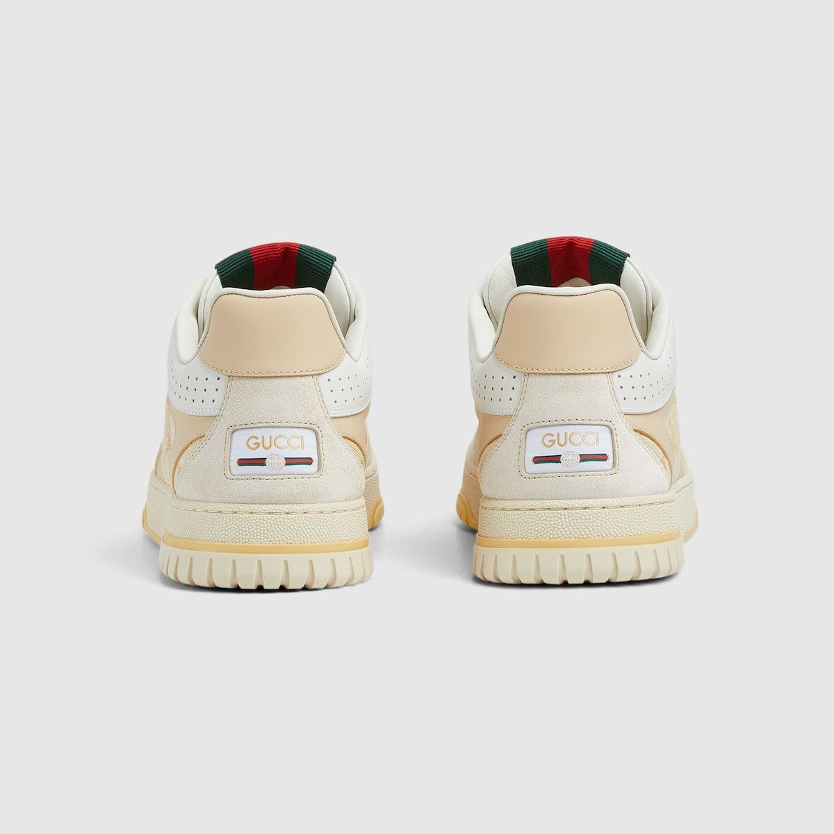 Gucci o1mt1gz1025 Men's Gucci Re-Web Sneakers in Multicolor Size US 11 / EU 44 - 3 Thumbnail