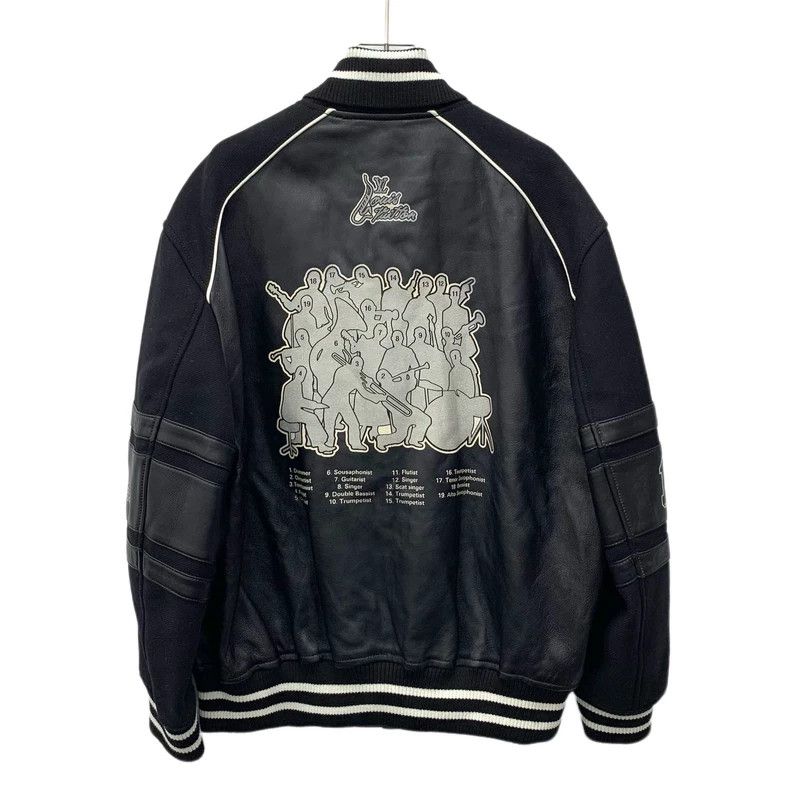 Louis Vuitton Louis Vuitton Black logo monogrammed sheepskin long-sleeve Size US L / EU 52-54 / 3 - 2 Thumbnail