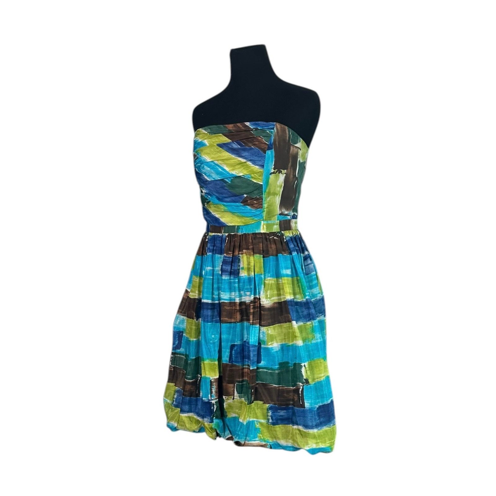 Nine West Nine West colorful Y2K strapless party dress size 12 Size XL / US 12-14 / IT 48-50 - 7 Thumbnail