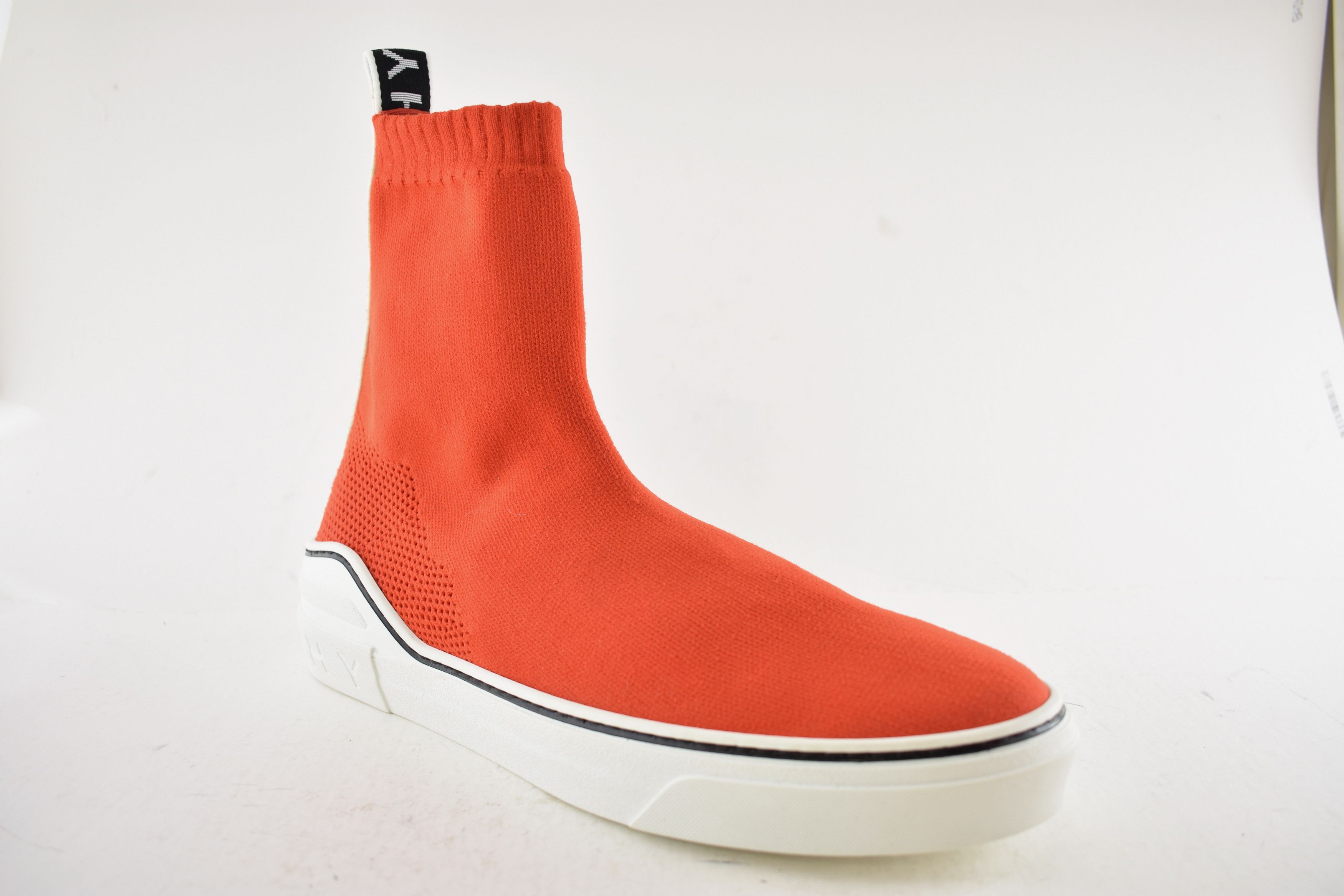 Givenchy George V Sock White High Top Knit Trainer Sneaker 43.5 10.5 Size US 10.5 / EU 43-44 - 4 Thumbnail