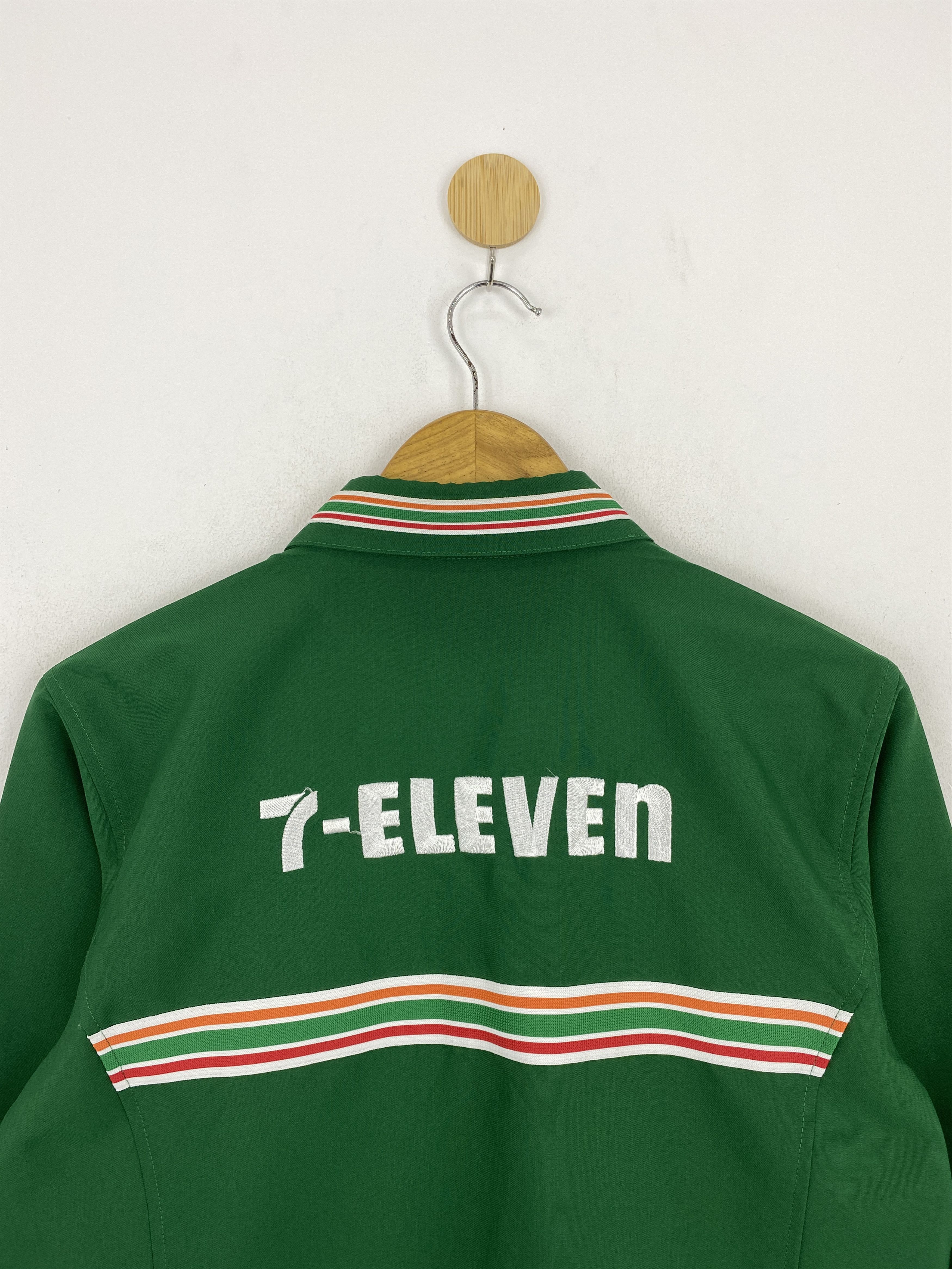Japanese Brand Vintage 7-ELEVEN Workers Long Sleeve Jacket MJ0091Z Size US M / EU 48-50 / 2 - 5 Thumbnail