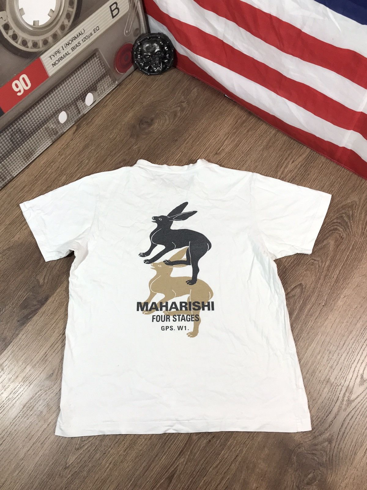 Japanese Brand × Maharishi × Vintage Vintage Maharishi T Shirt Rare Size US M / EU 48-50 / 2 - 1 Thumbnail