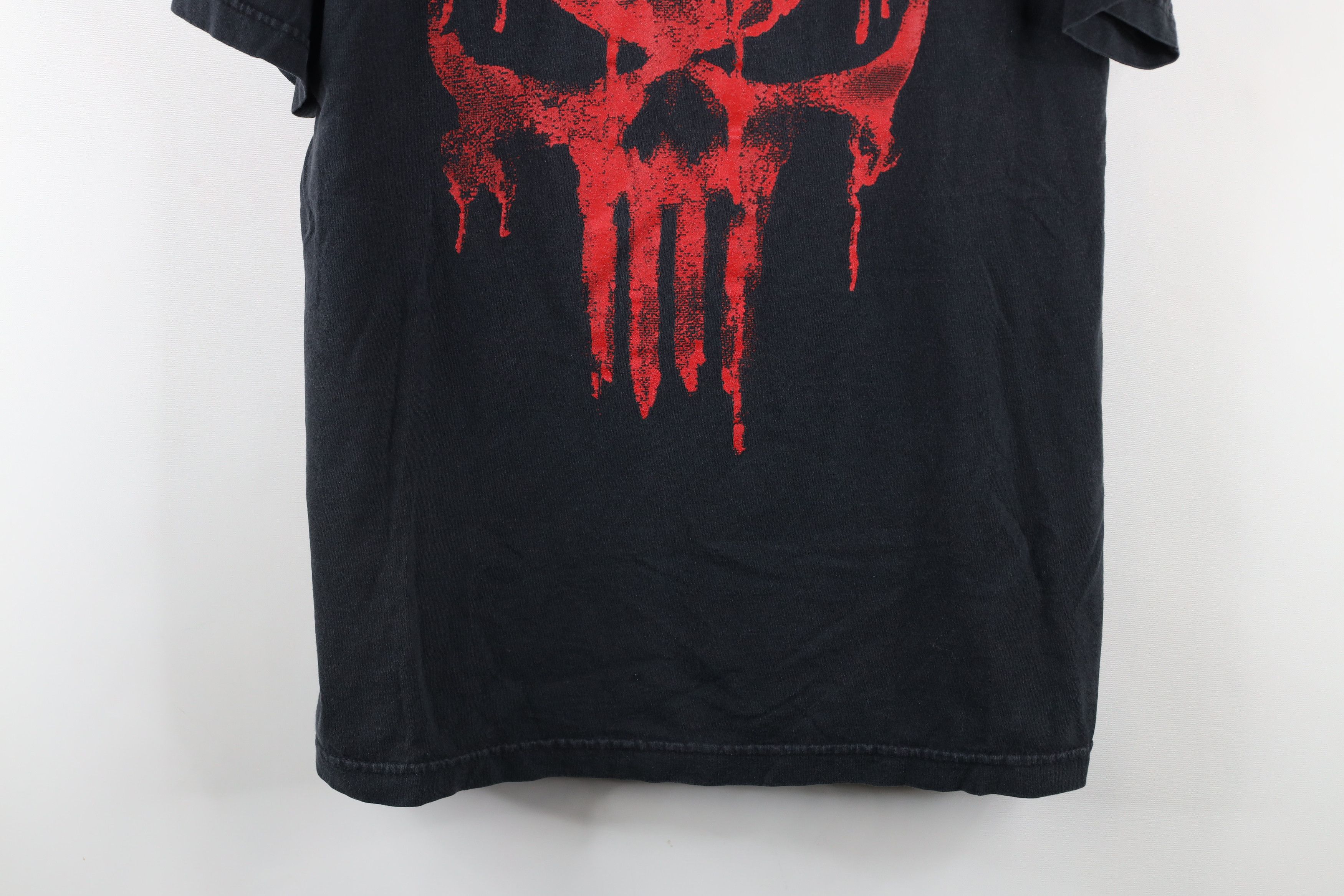 Vintage Vintage Y2K Marvel Comics Punisher Bleeding Skull T-Shirt Size US L / EU 52-54 / 3 - 3 Thumbnail