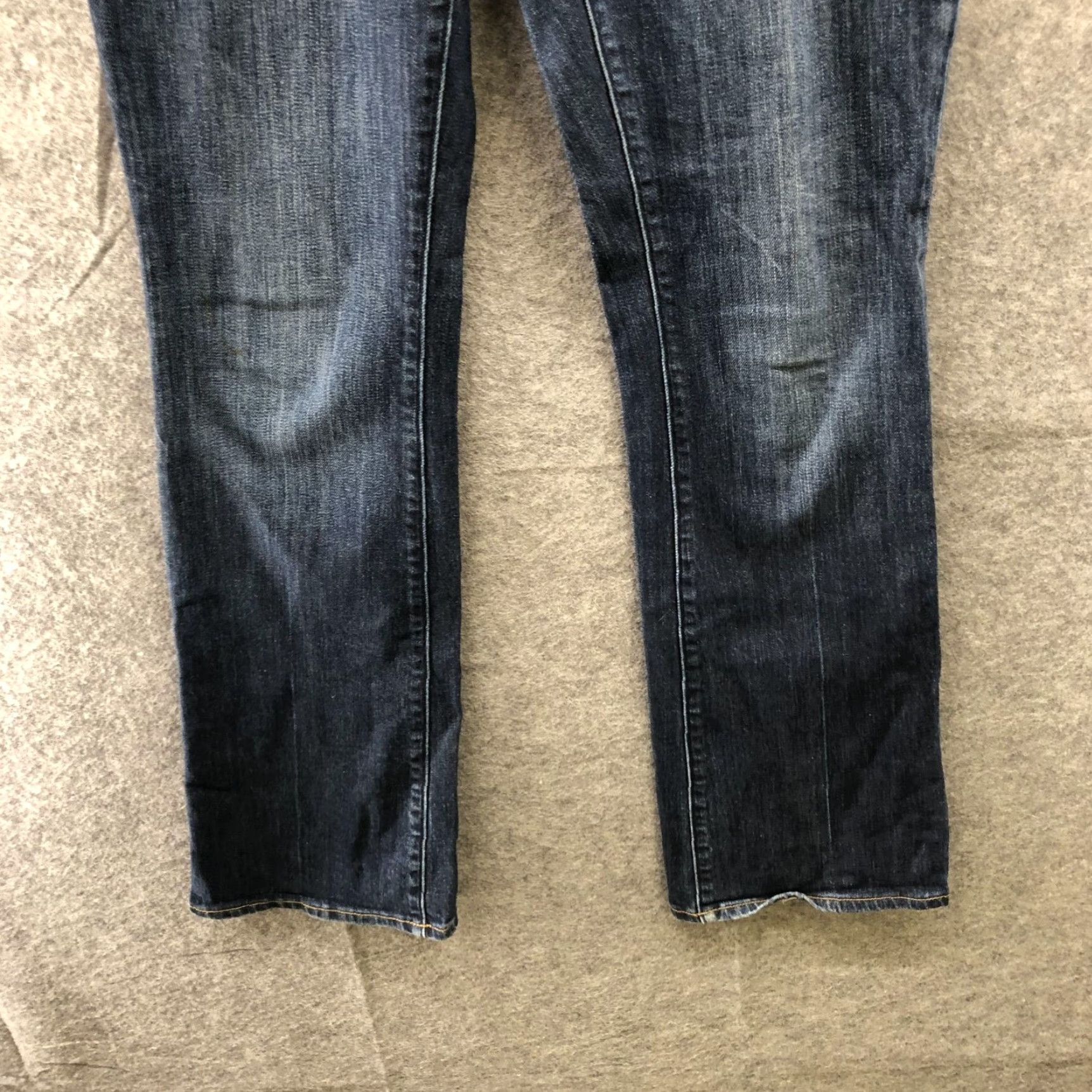 Banana Republic Banana Republic Jeans Womens Boot Cut Denim Low Rise 6 Blue Dark Wash 5-Pocket Cotton Blend Stretch Inseam 33in Size 28" / US 6 / IT 42 - 5 Thumbnail