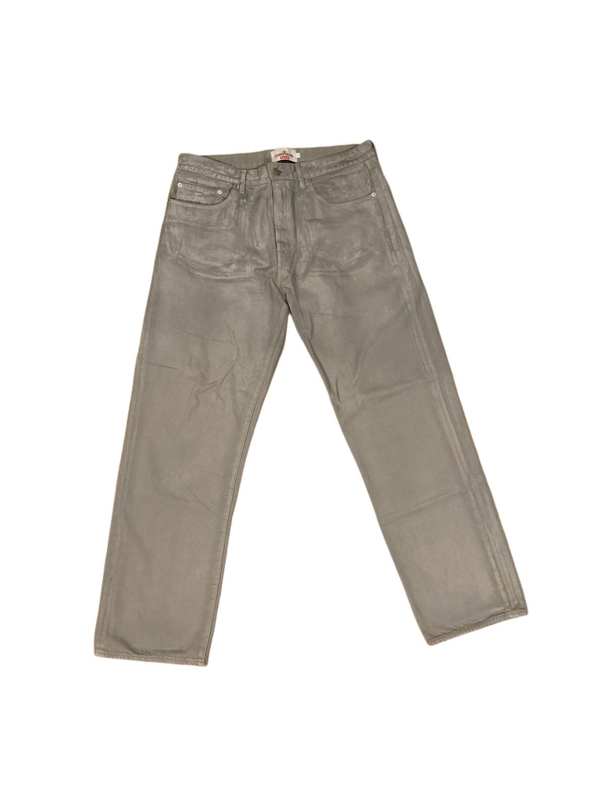Stone Island × Supreme Supreme Stone Island Reflective 5- Pocket Jeans Size US 34 / EU 50 - 2 Thumbnail