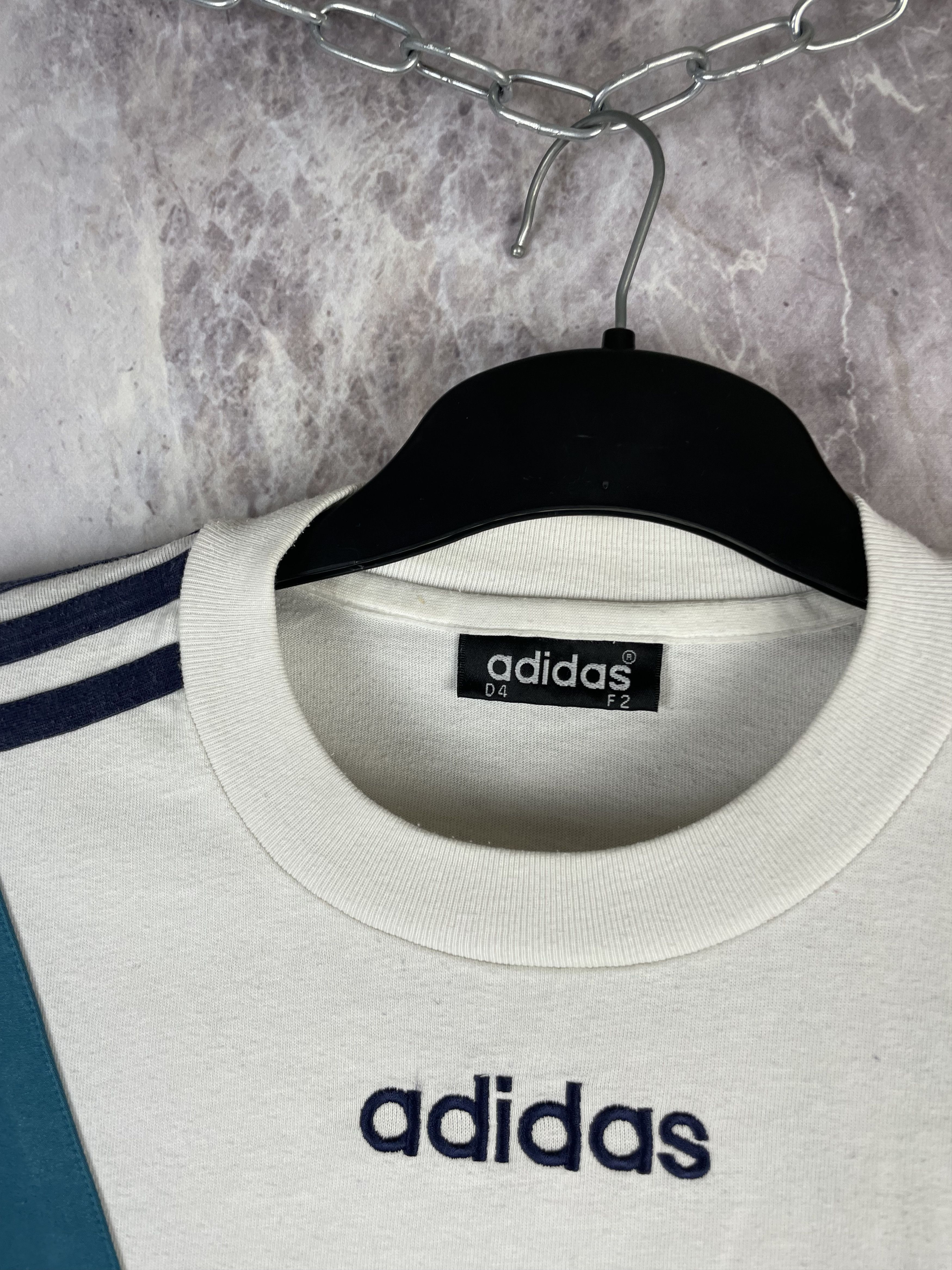 Adidas Vintage Adidas Tee 90s Size US S / EU 44-46 / 1 - 4 Thumbnail