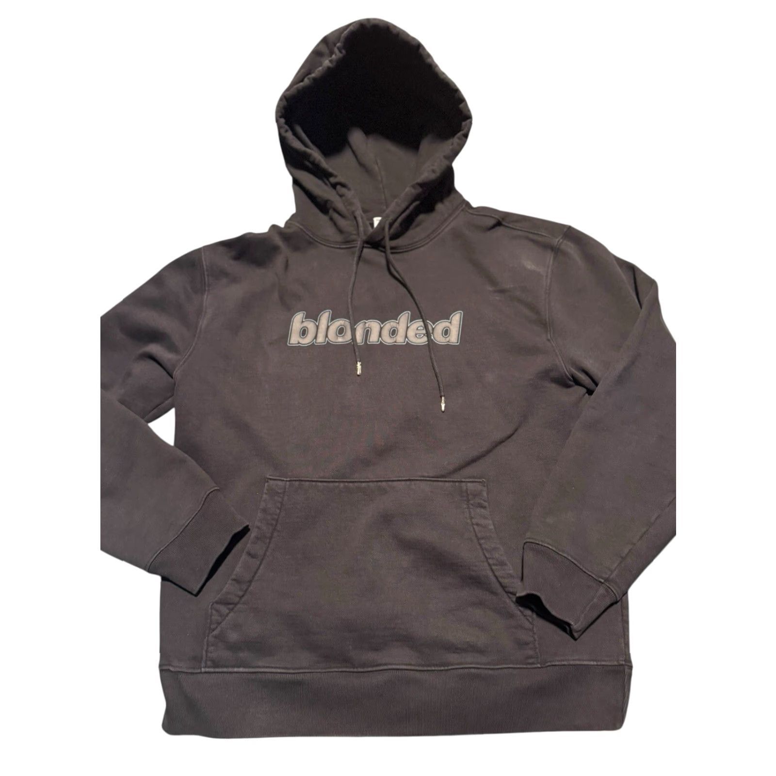 Vintage VINTAGE Blonded 2020 Frank Ocean Hoodie Sweatshirt Mens Large Black Rare Size US L / EU 52-54 / 3 - 2 Thumbnail
