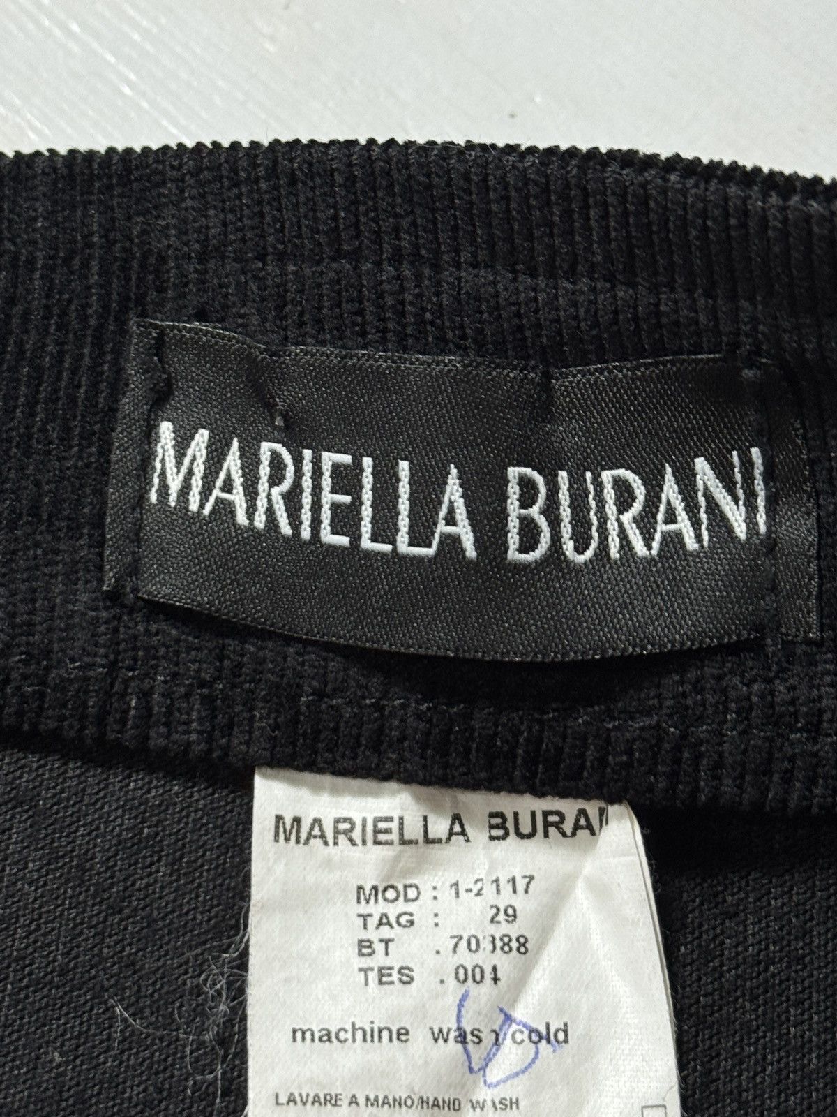 Other VINTAGE MARIELLA BURANI VELVET MINI SKIRT Size 30" / US 8 / IT 44 - 7 Thumbnail