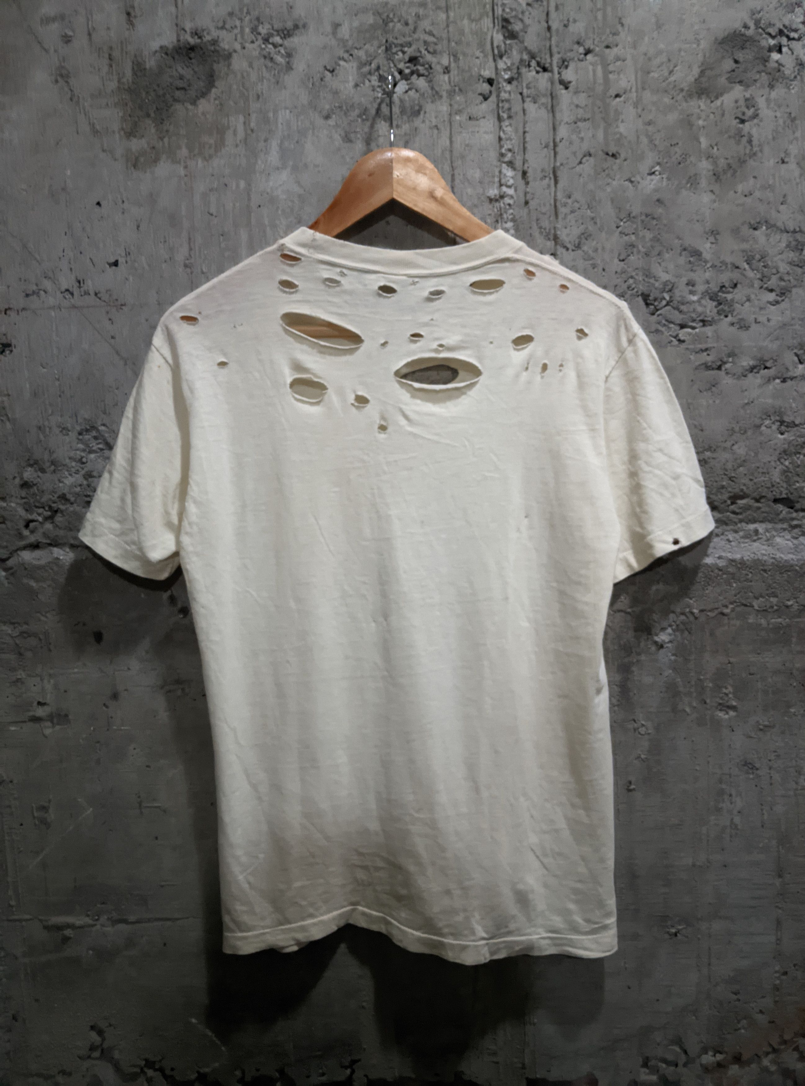 Vintage Vintage 60s bvd thrashed distressed pocket erd t shirt Size US M / EU 48-50 / 2 - 2 Thumbnail