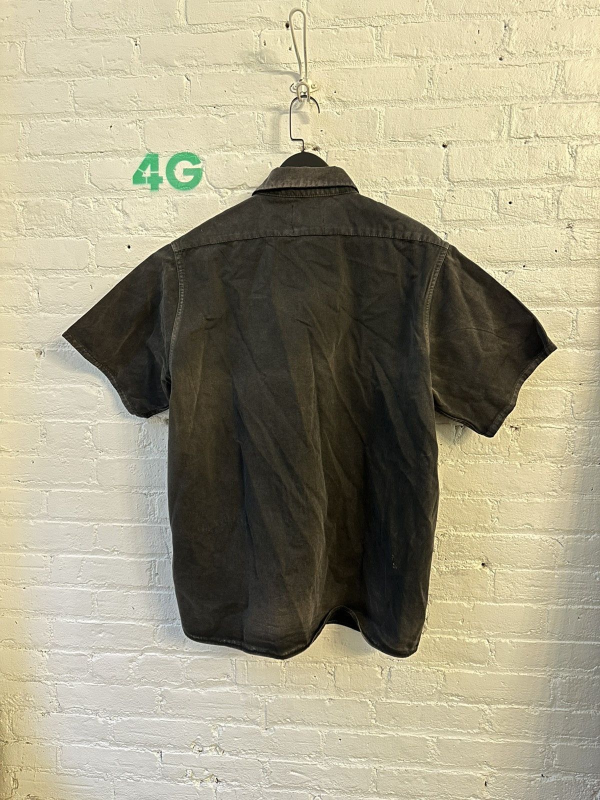 Enfants Riches Deprimes ERD THRASHED & FADED WORK SHIRT Size US XL / EU 56 / 4 - 3 Thumbnail