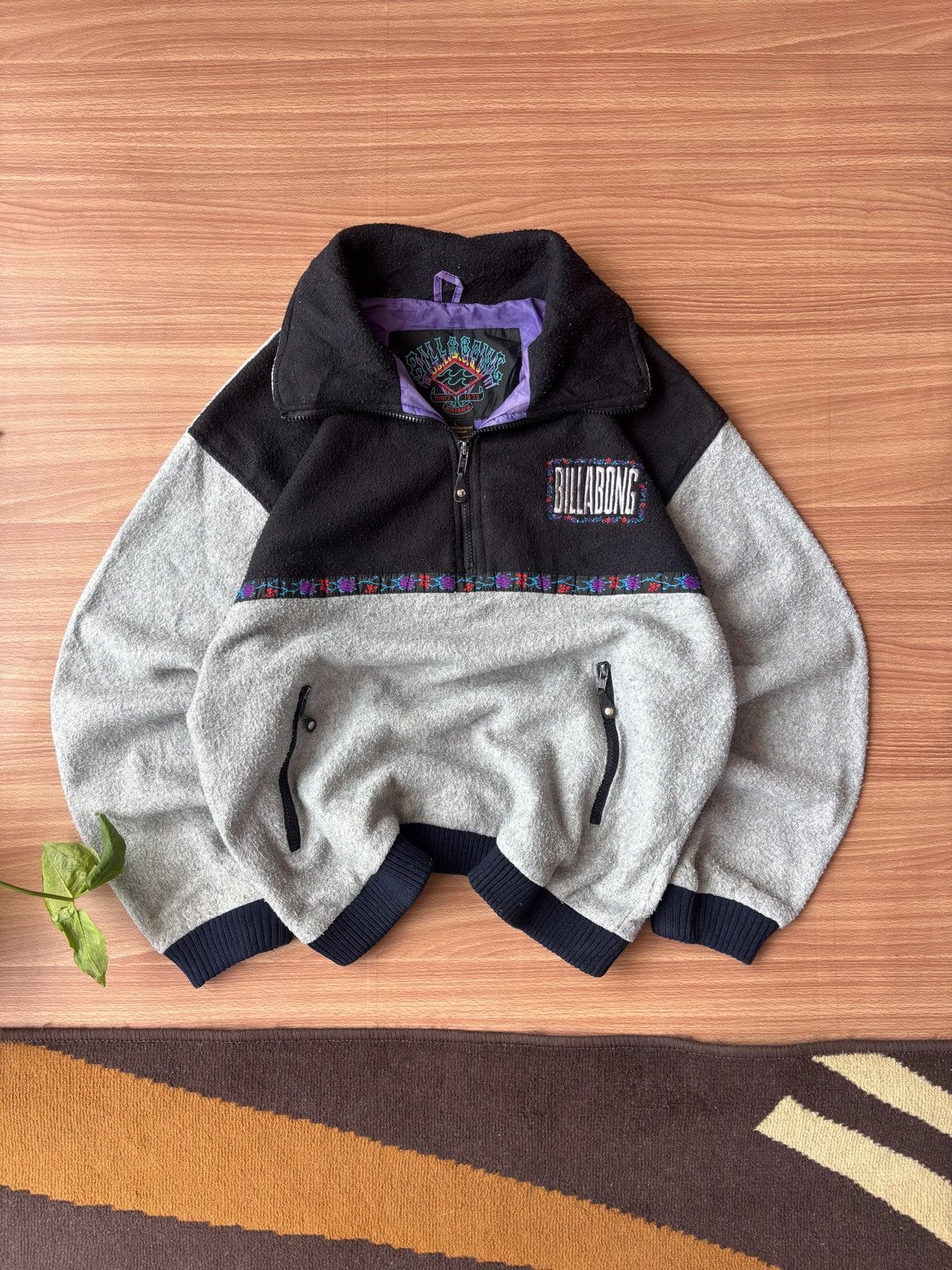 Billabong Vintage Billabong pullover Size US L / EU 52-54 / 3 - 2 Thumbnail