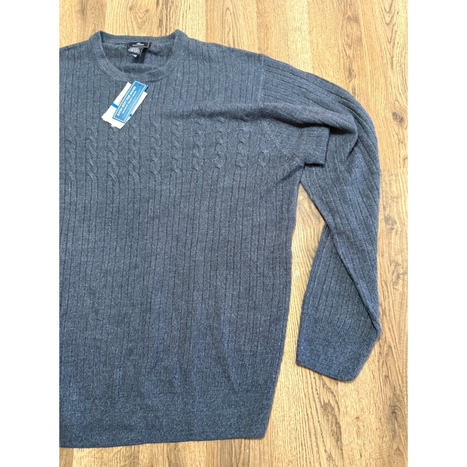 Dockers DOCKERS Shirt, Mens XL, Blue, Long Sleeve, Crew Neck, Pullover, NWT, Sweater Size US XL / EU 56 / 4 - 4 Thumbnail