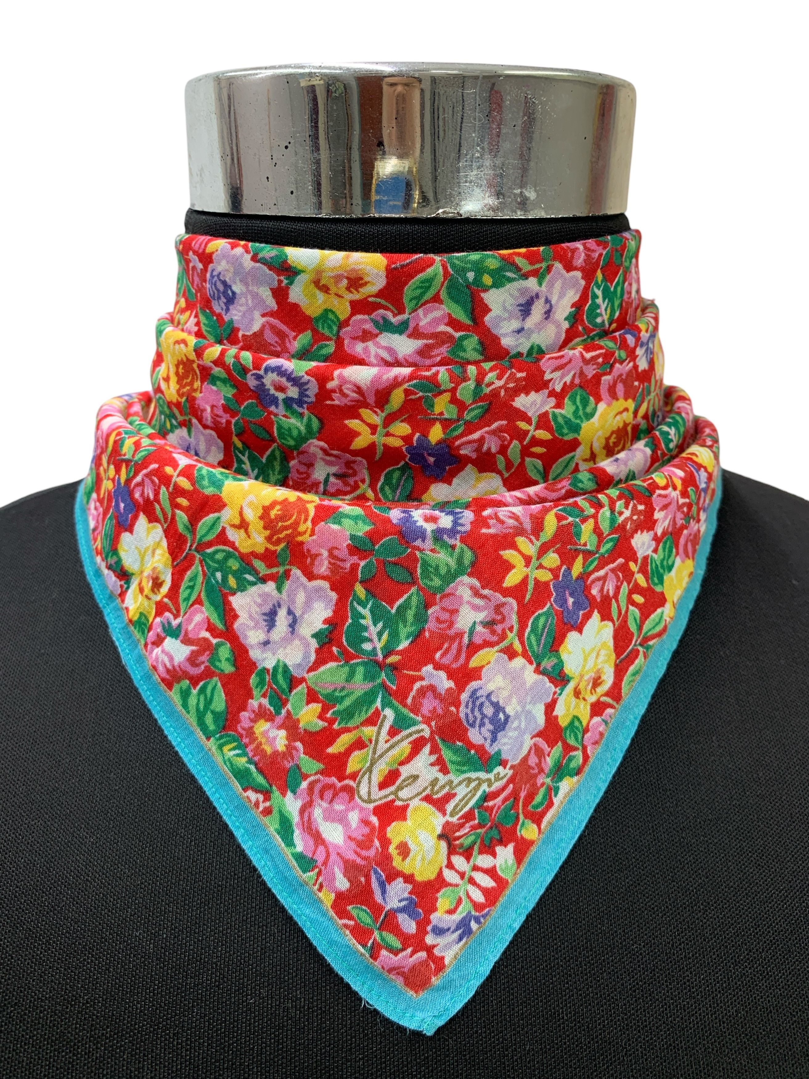 Kenzo × Vintage Vintage Kenzo Handkerchief Scarf Neckerchief - HKA1005 Size ONE SIZE - 1 Thumbnail