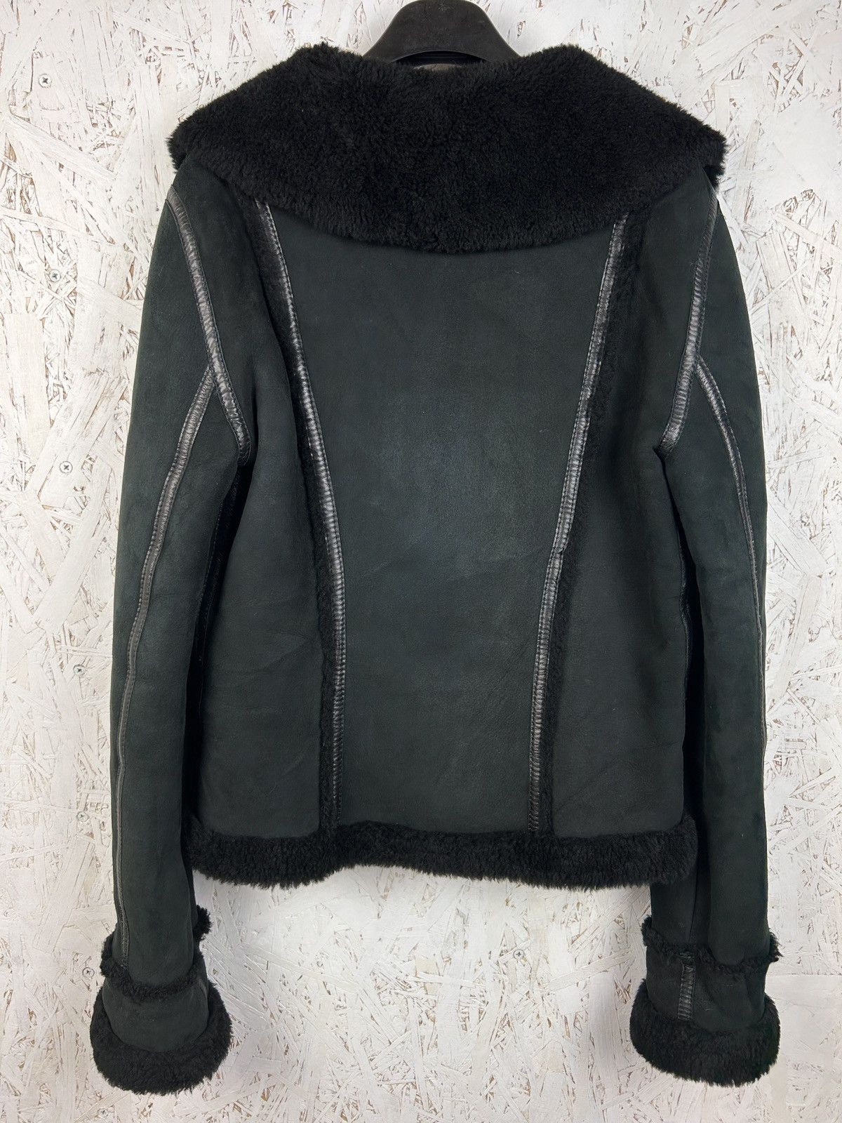 Balenciaga Balenciaga Lambskin Shearling Leather Sherpa Jacket Size XL / US 12-14 / IT 48-50 - 7 Thumbnail
