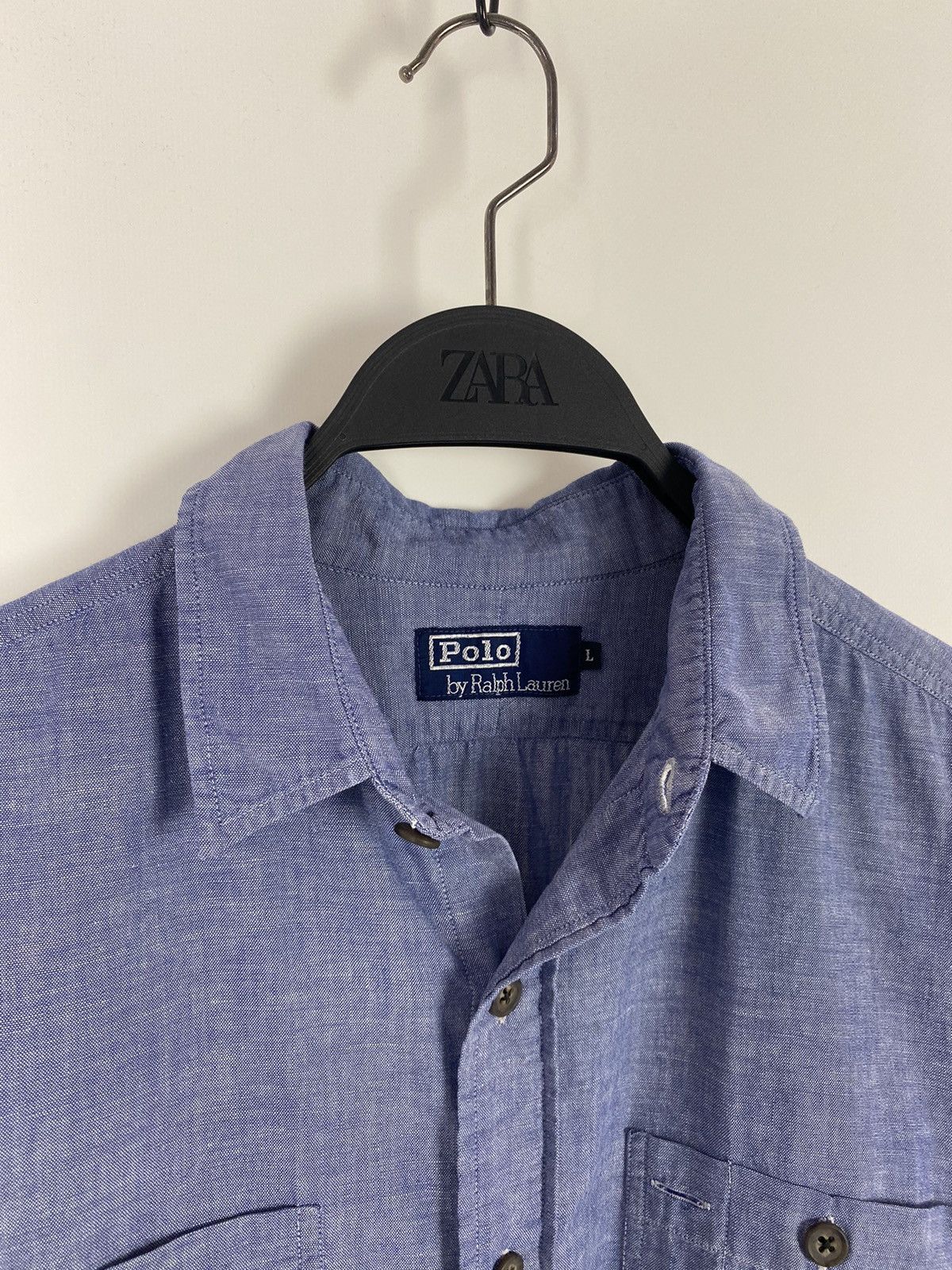 Polo Ralph Lauren Polo by Ralph Lauren x Hamilton Blue Chambray Button Up Size US M / EU 48-50 / 2 - 3 Thumbnail