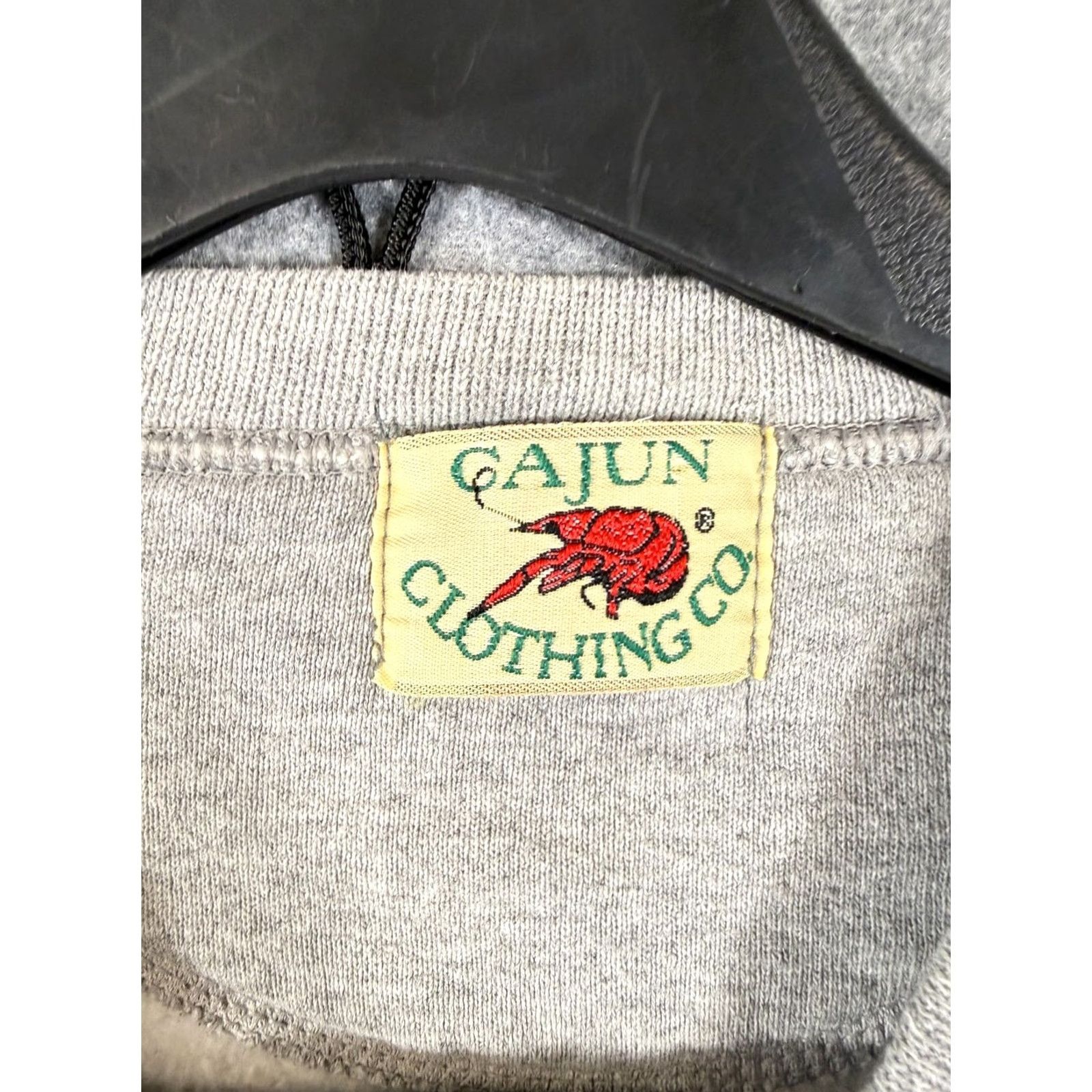 Vintage VINTAGE Cajun Clothing Co. Sweatshirt Mens XL Gray Embroidered Crew Neck USA 90s Vintage Mens Sweatshirt Size US XL / EU 56 / 4 - 6 Thumbnail