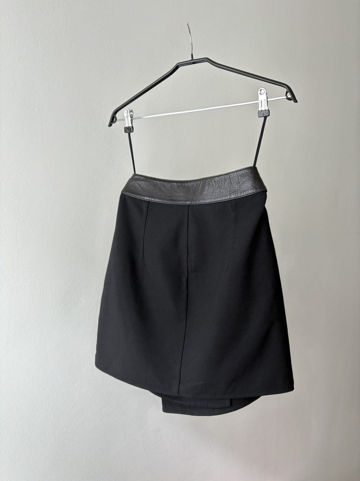 Gucci Gucci wool leather waist wrap skirt Size 30" / US 8 / IT 44 - 7 Thumbnail