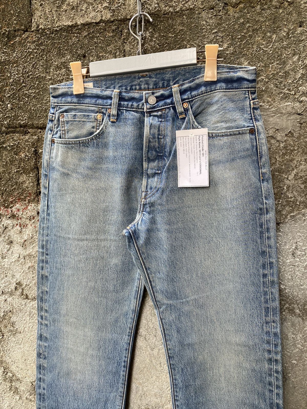Levi's Made & Crafted 501 Dancing Mood Selvedge Jeans Size US 32 / EU 48 - 5 Thumbnail