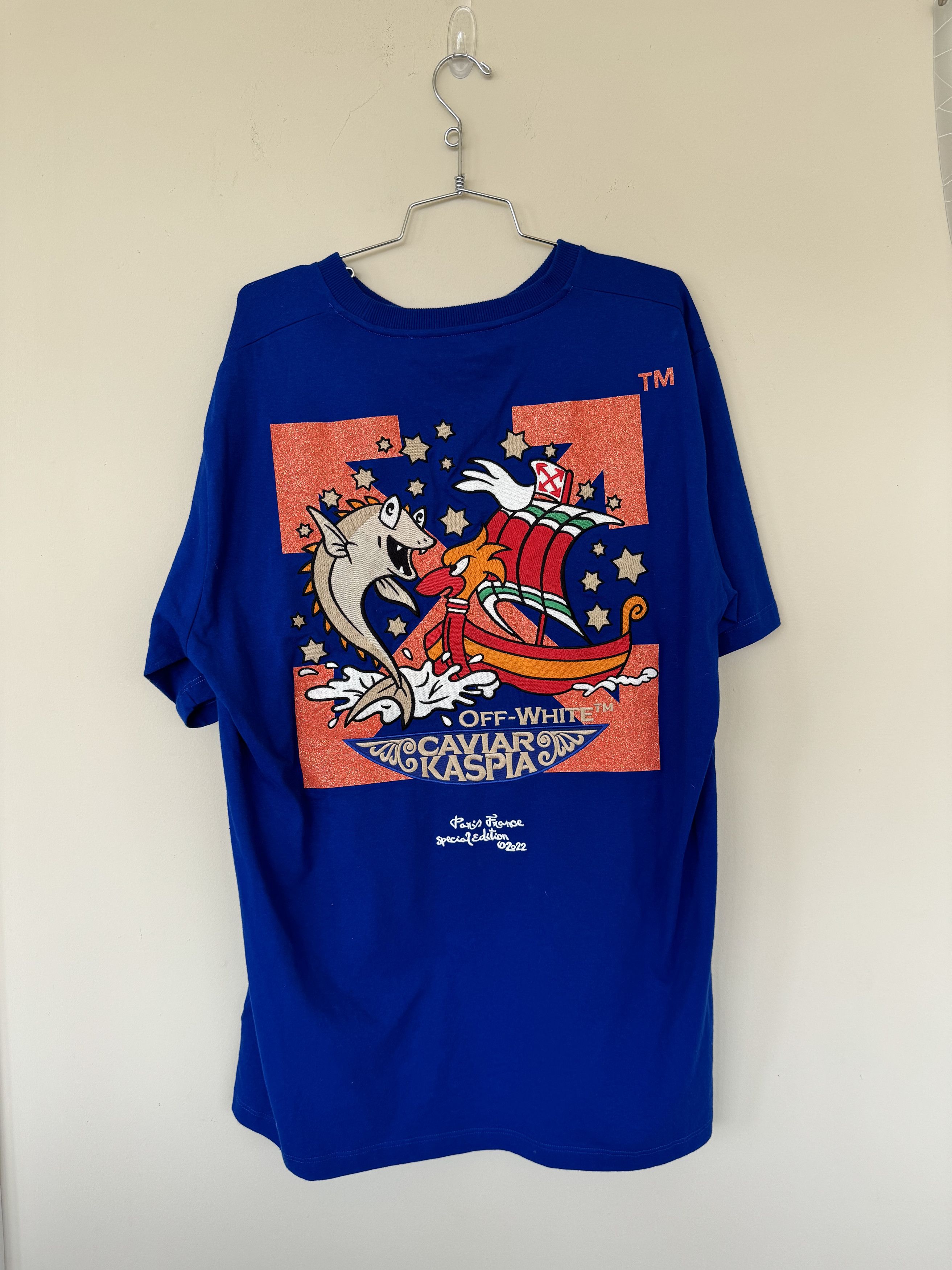 Off-White Caviar Kaspia x Off White 1/20 Paris Exclusive Size US XXL / EU 58 / 5 - 1 Thumbnail