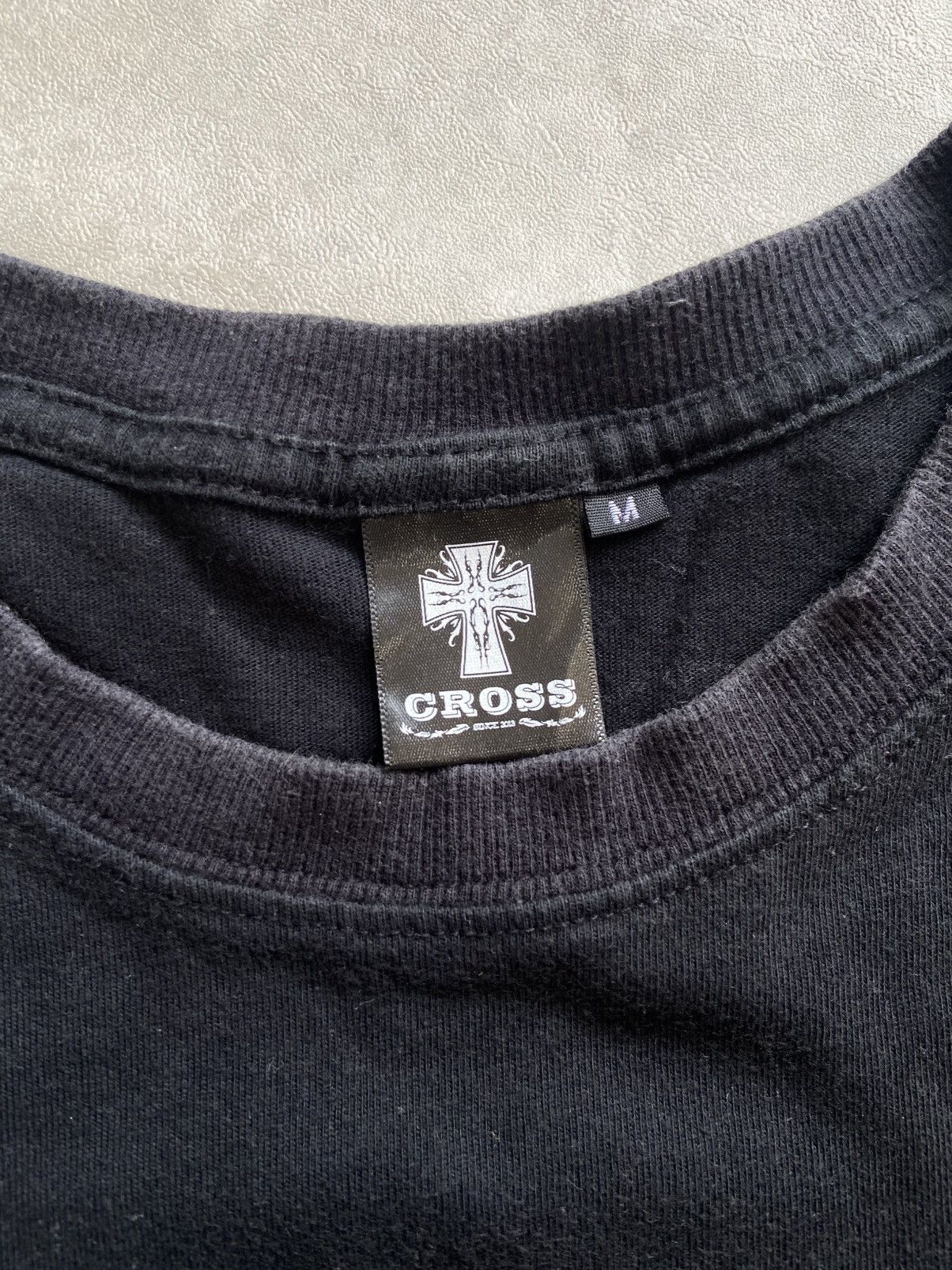 If Six Was Nine × Japanese Brand × Le Grande Bleu (L.G.B.) Cross Diablos Equip Poem Tshirt Size US M / EU 48-50 / 2 - 4 Thumbnail