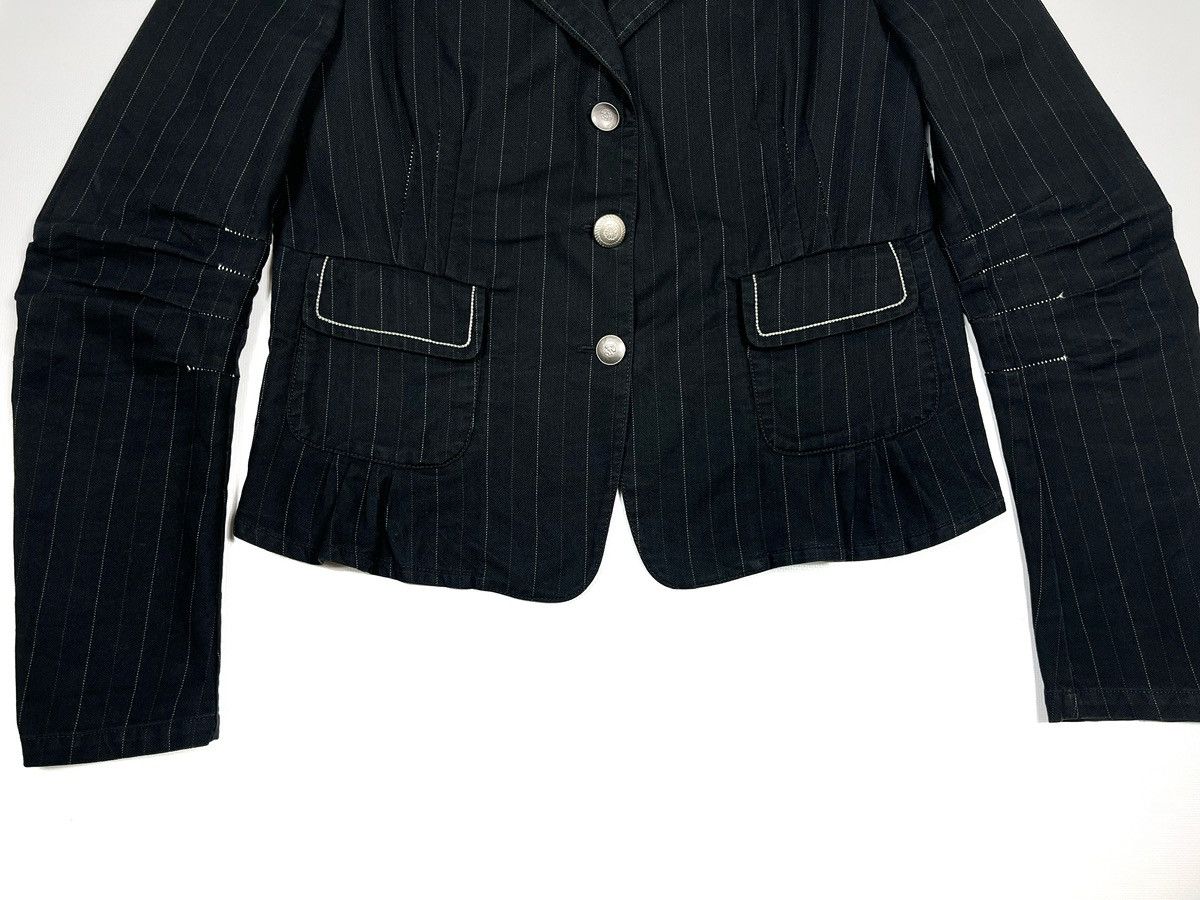 Marithe + Francois Girbaud Vintage Marithe Francois Girbaud Blazer Jacket womens italy Size L / US 10 / IT 46 - 7 Thumbnail