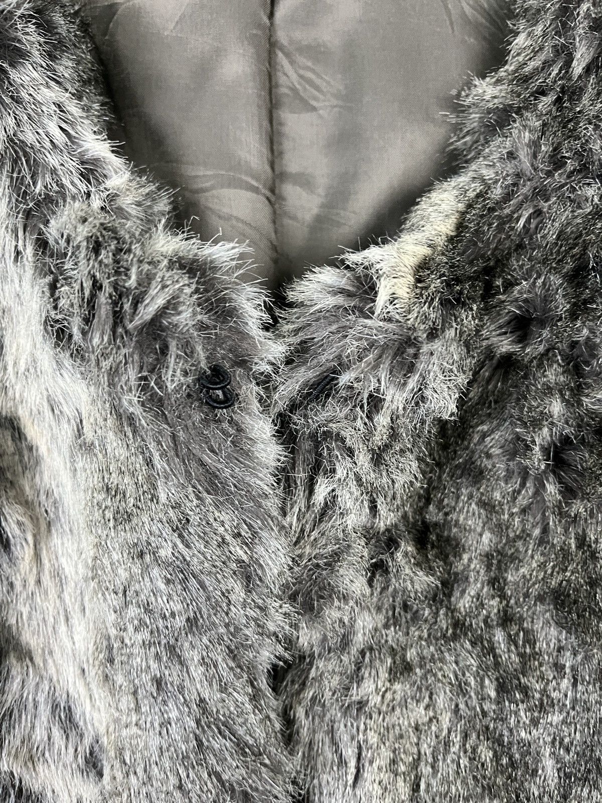 Hysteric Glamour × If Six Was Nine × Japanese Brand NWT $380 Full Faux Fur Short Sleeves Coat Size ONE SIZE - 9 Thumbnail
