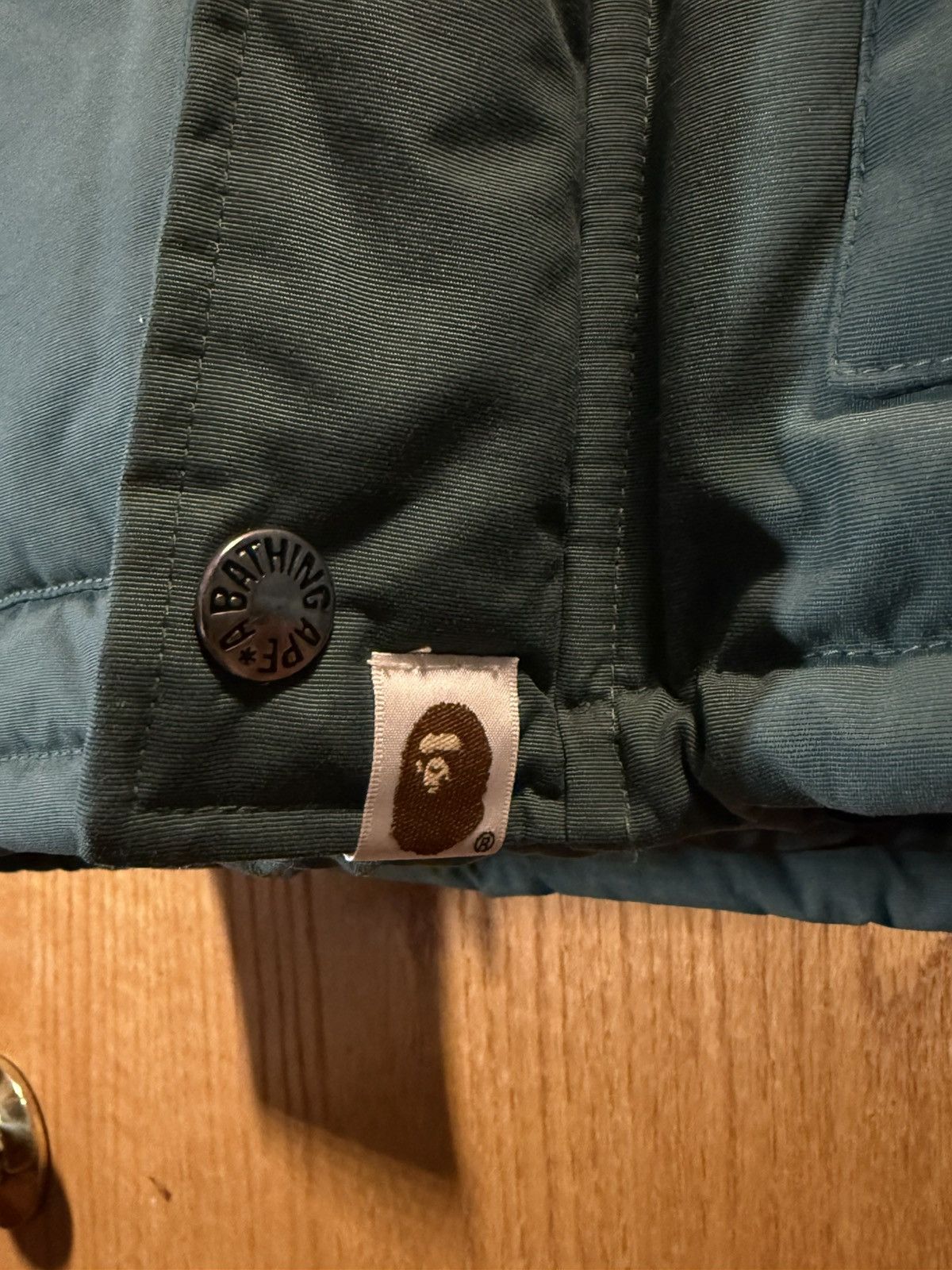 Bape Bape shark coat Jacket/ Hoodie green Size US L / EU 52-54 / 3 - 8 Thumbnail
