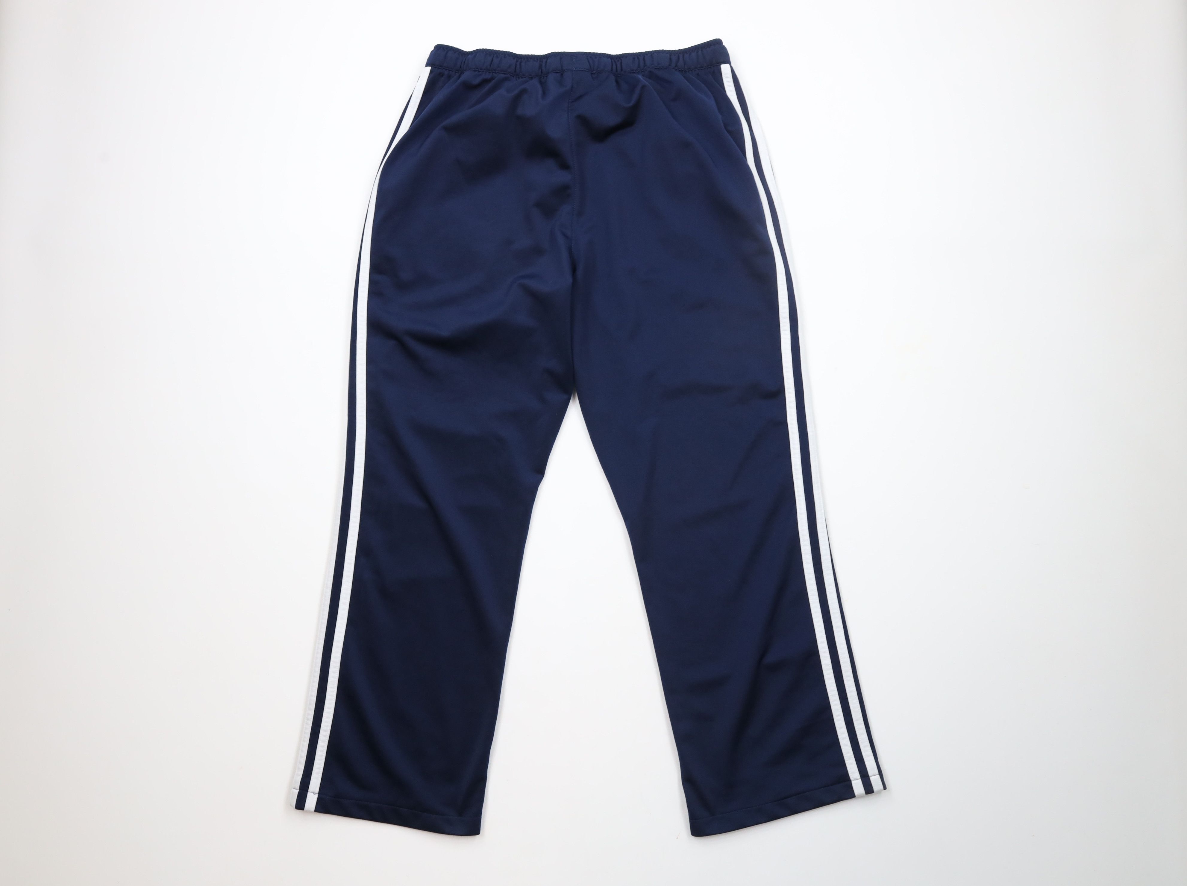 Adidas × Vintage Vintage Y2K Adidas Striped Flared Wide Leg Sweatpants Pants Size 30" / US 8 / IT 44 - 9 Thumbnail