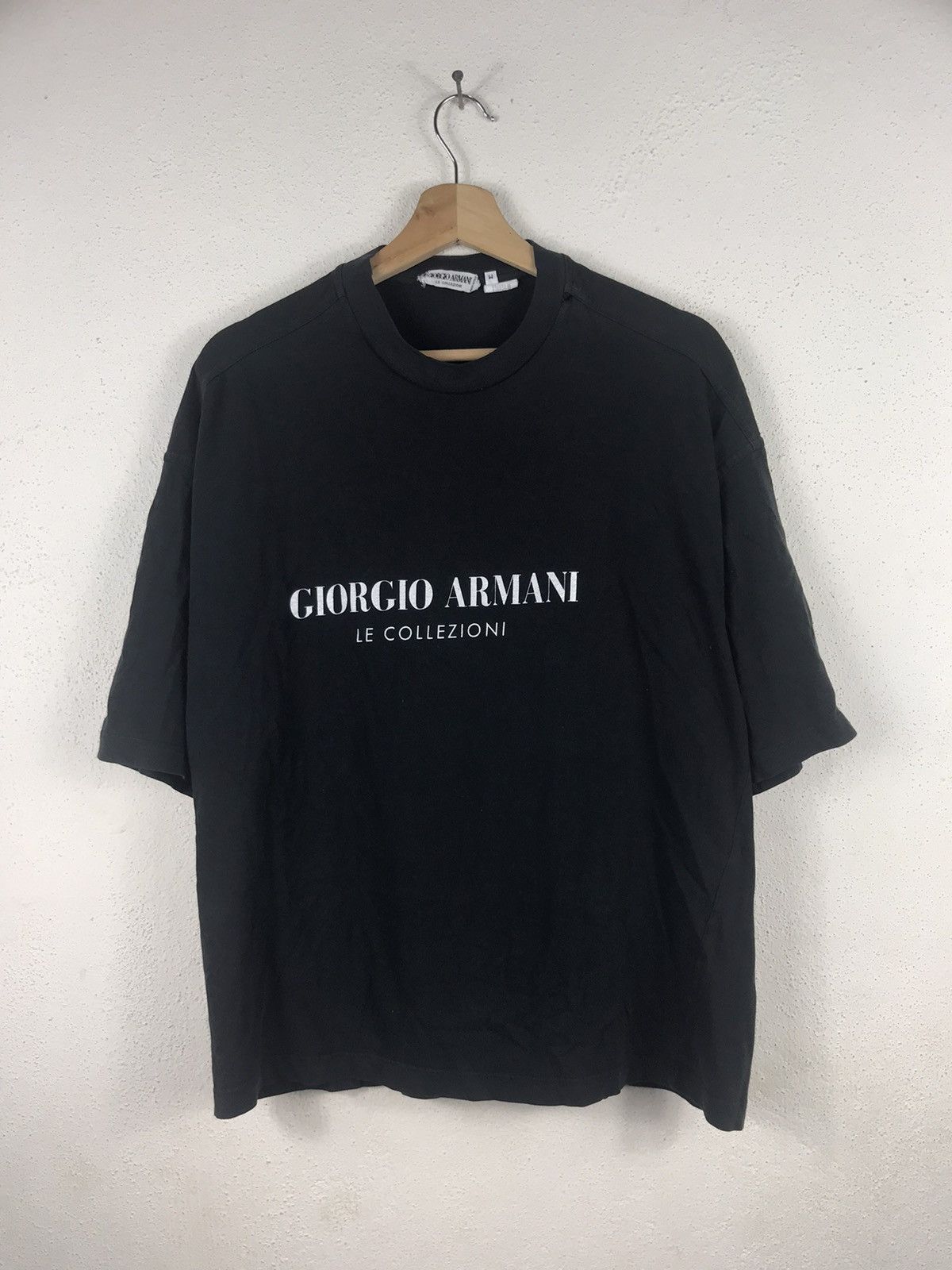 Giorgio Armani Vintage Giorgio Armani baggie tshirt Size US L / EU 52-54 / 3 - 1 Thumbnail