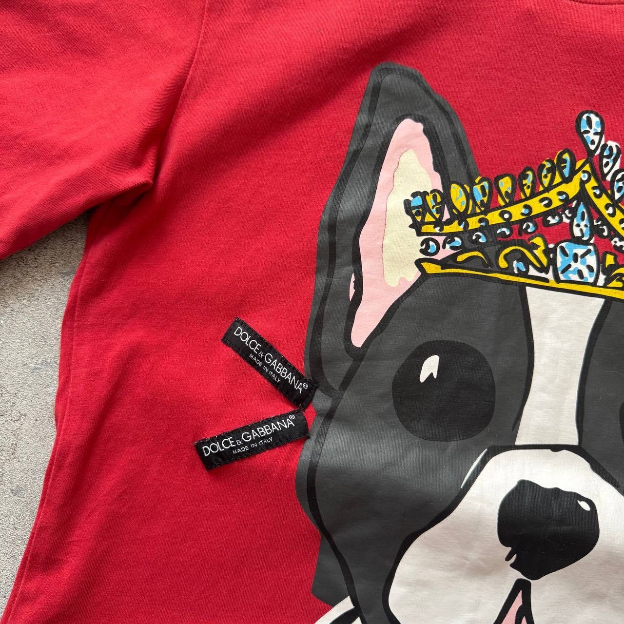 Dolce & Gabbana Dolce & Gabbana Dog Printed Y2K Sexy T-Shirt Size M / US 6-8 / IT 42-44 - 5 Thumbnail