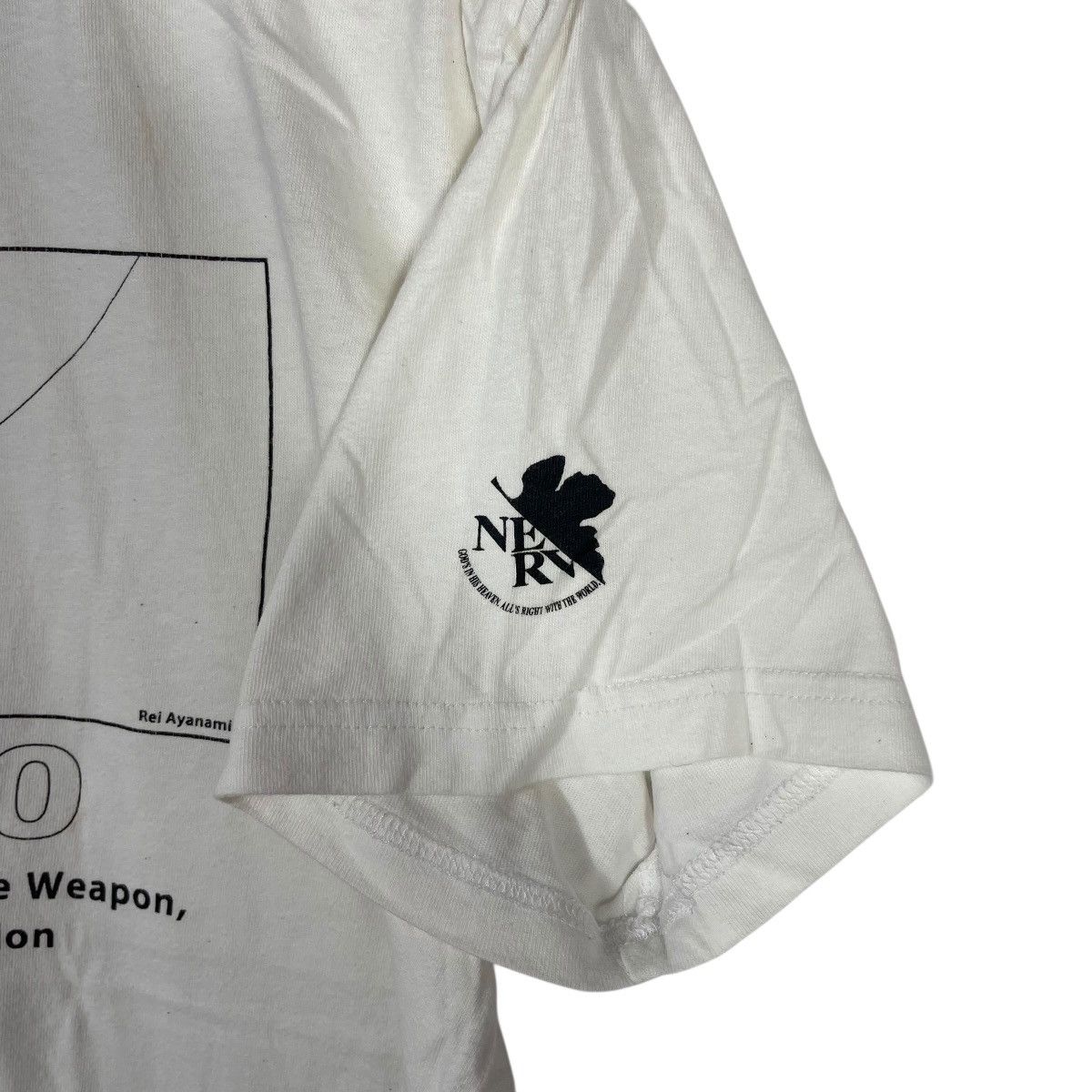 Vintage Neon Genesis Evangelion Rei Ayanami EVA-00 NERV Graphic Tee Size US M / EU 48-50 / 2 - 5 Thumbnail
