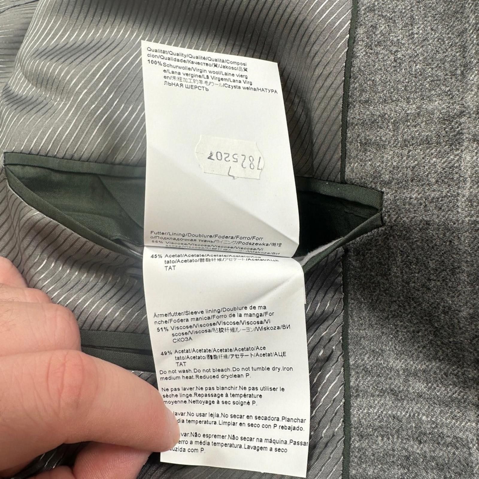 Hugo Boss Hugo Boss Blazer Mens 42R The Crowley 2 Gray Sport Coat Suit Size 42R - 7 Thumbnail